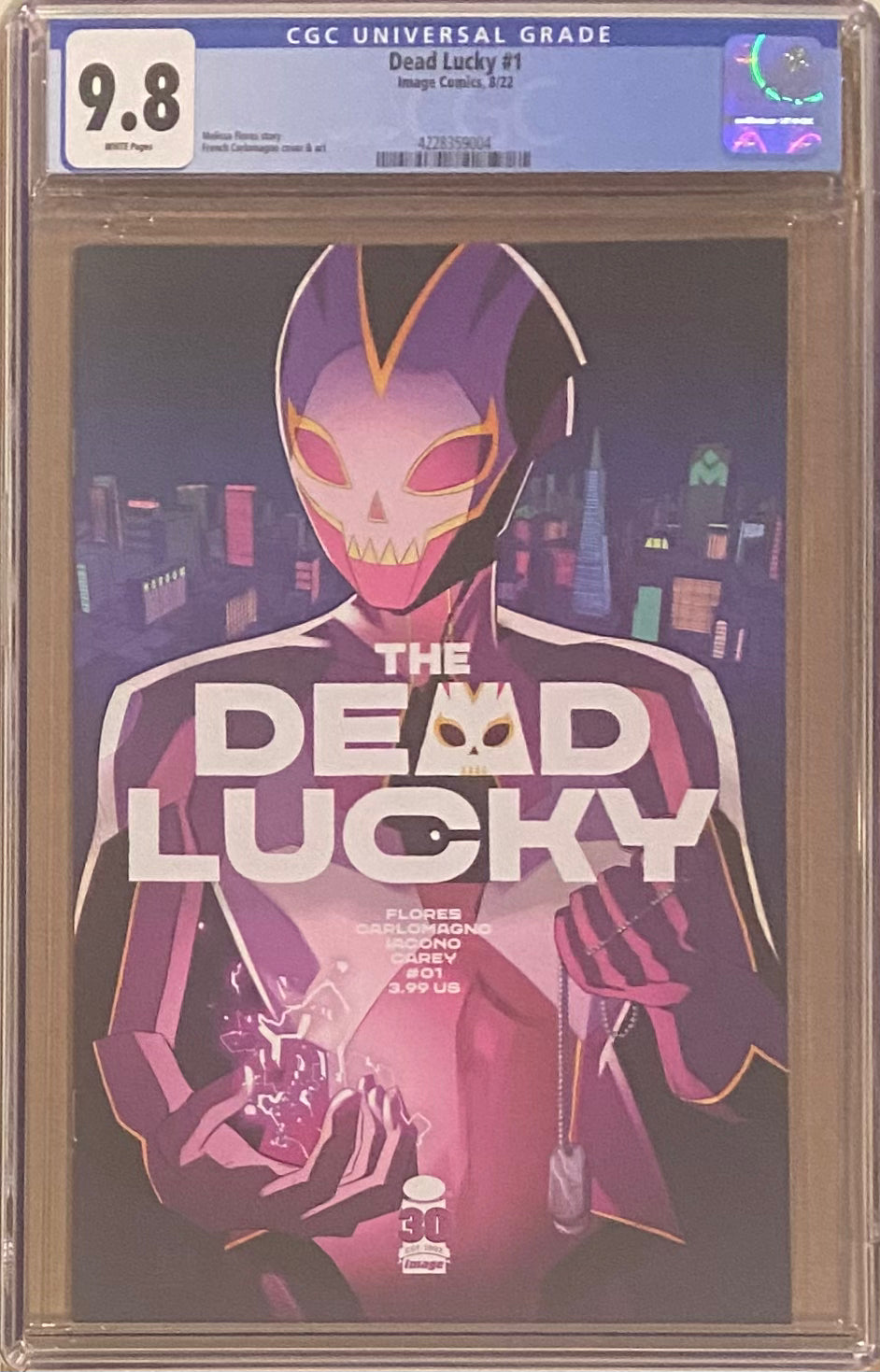 The Dead Lucky #1 CGC 9.8