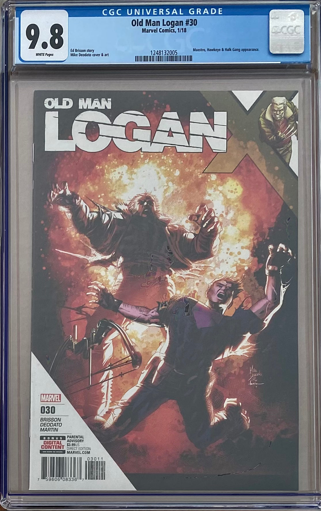 Old Man Logan #30 CGC 9.8
