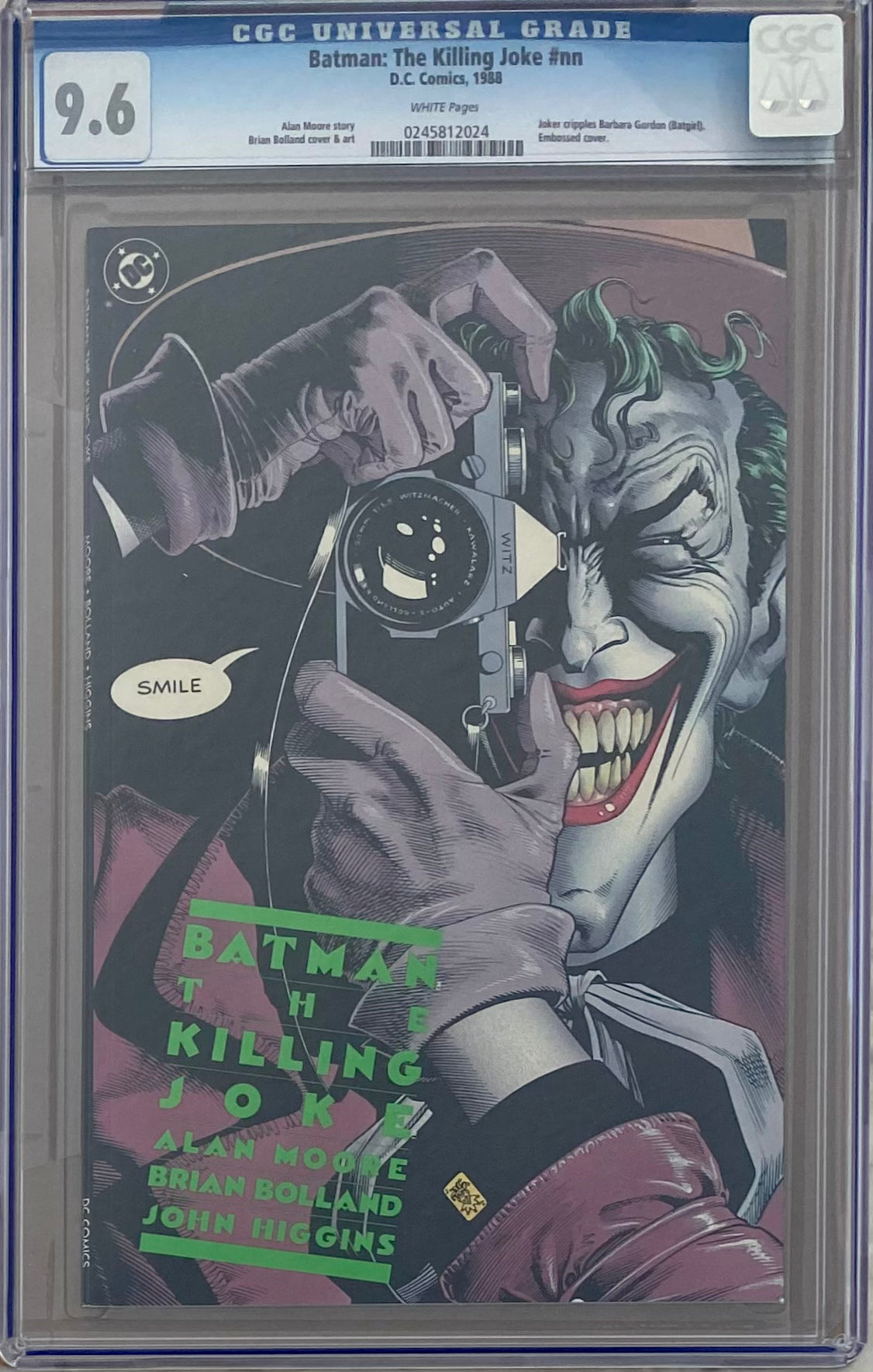 Batman: The Killing Joke #nn CGC 9.6