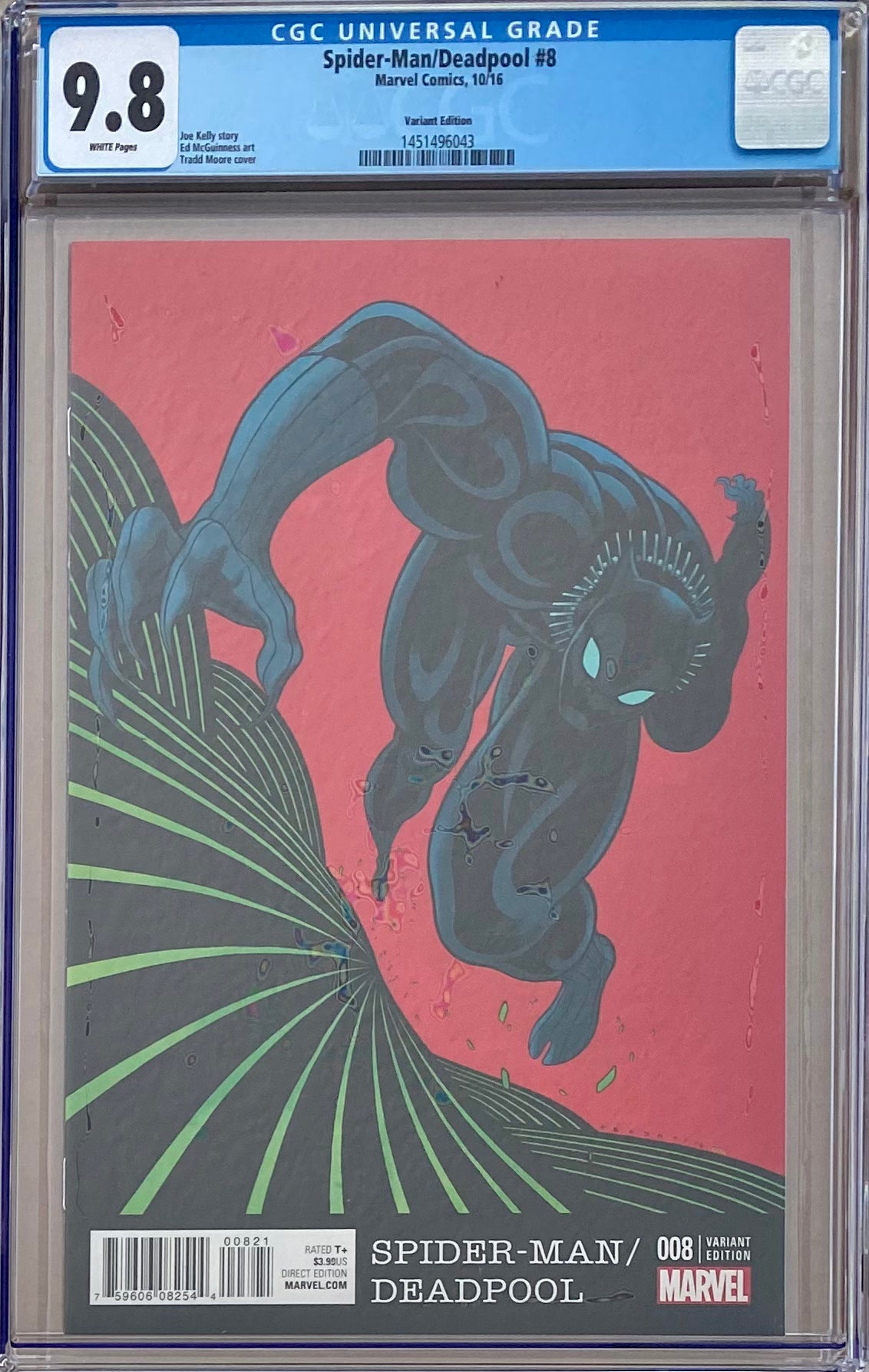 Spider-Man/Deadpool #8 Moore Variant CGC 9.8