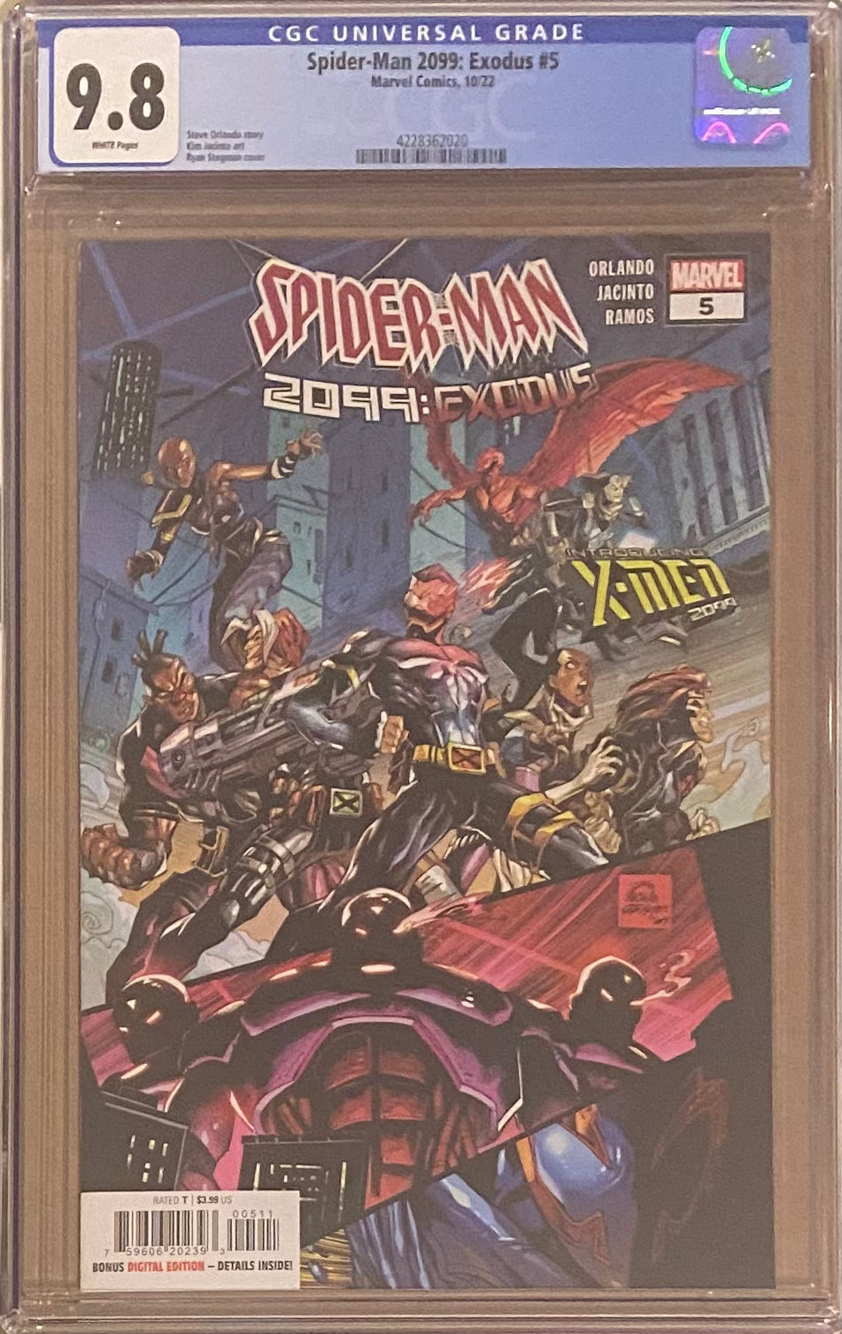 Spider-Man 2099: Exodus #5 CGC 9.8
