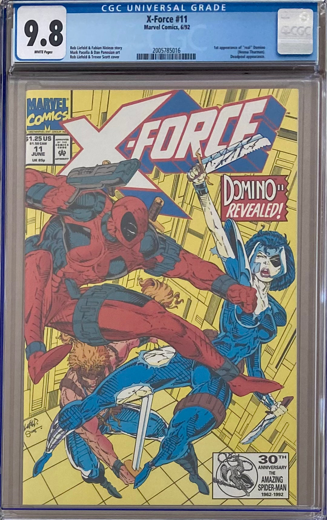 X-Force #11 CGC 9.8