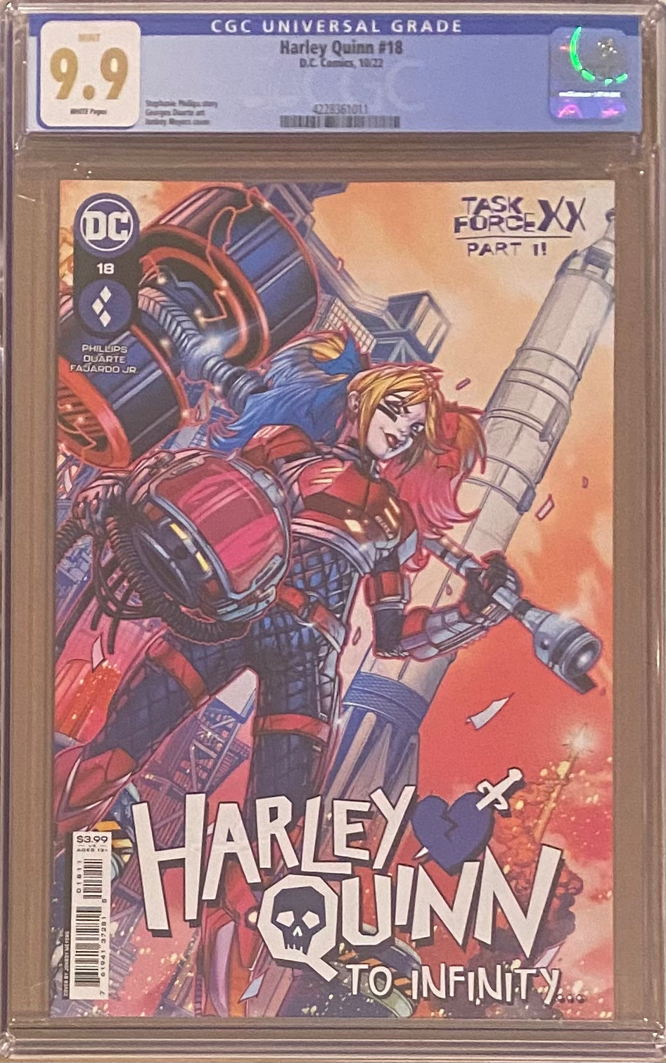 Harley Quinn #18 CGC 9.9