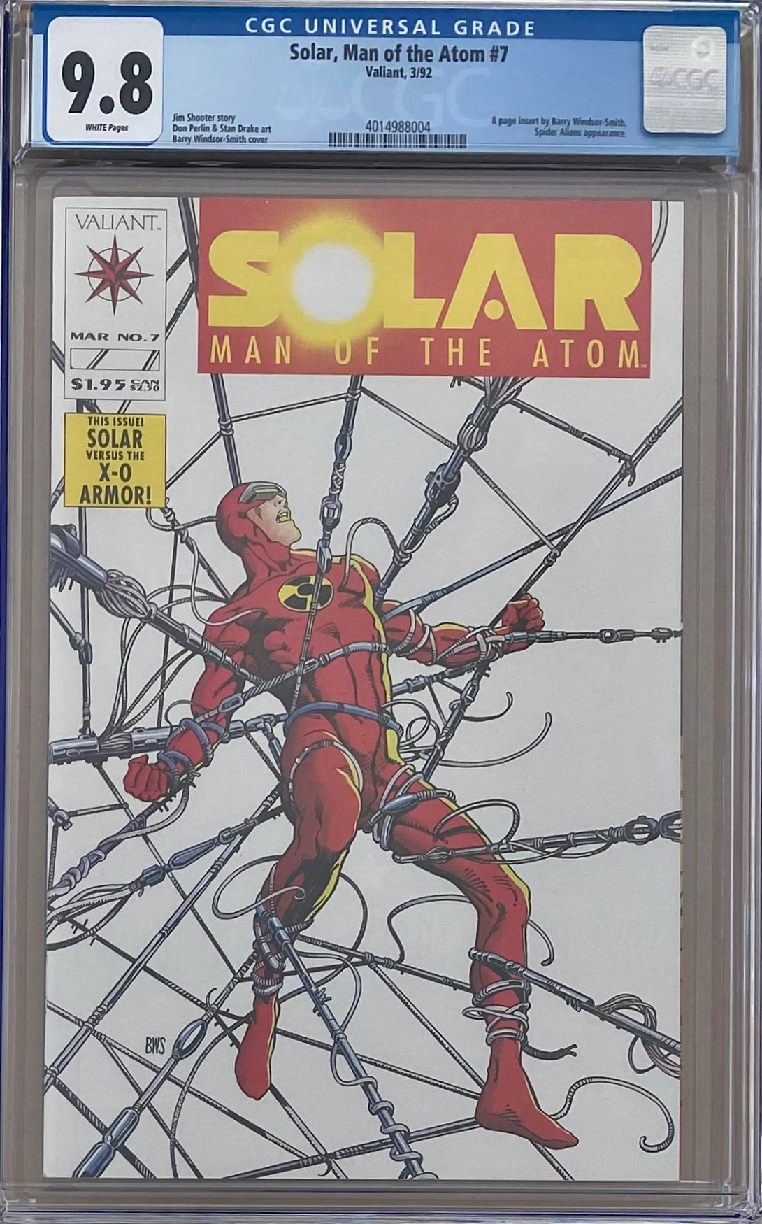 Solar, Man of the Atom #7 CGC 9.8