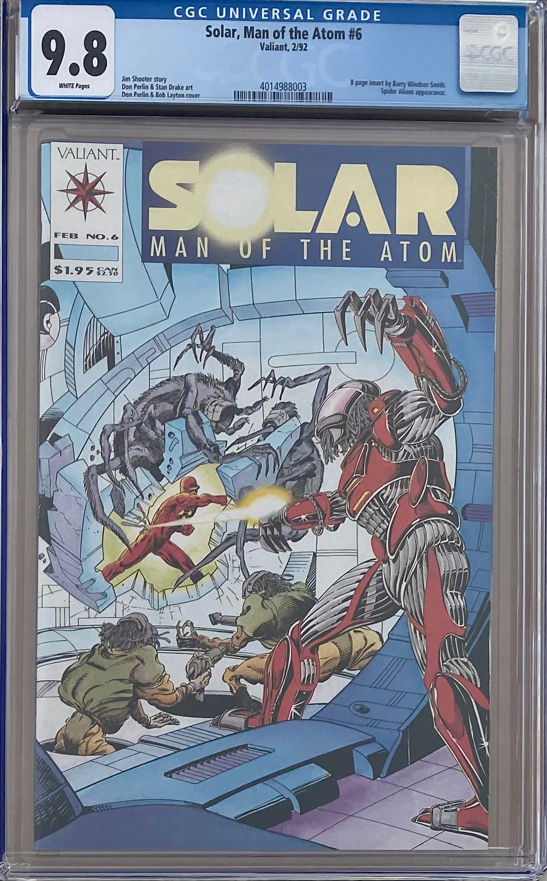 Solar, Man of the Atom #6 CGC 9.8