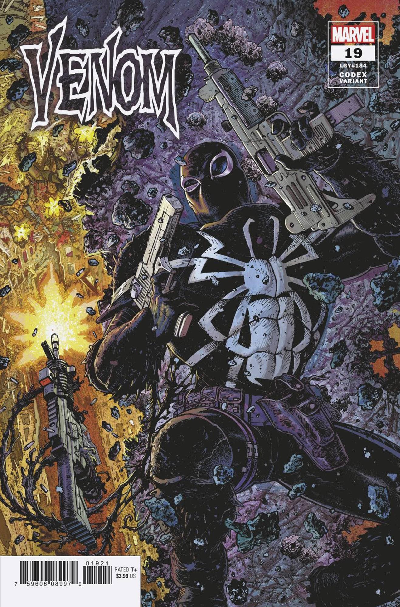 Venom #19 Tony Moore 1:25 Codex Retailer Incentive Variant