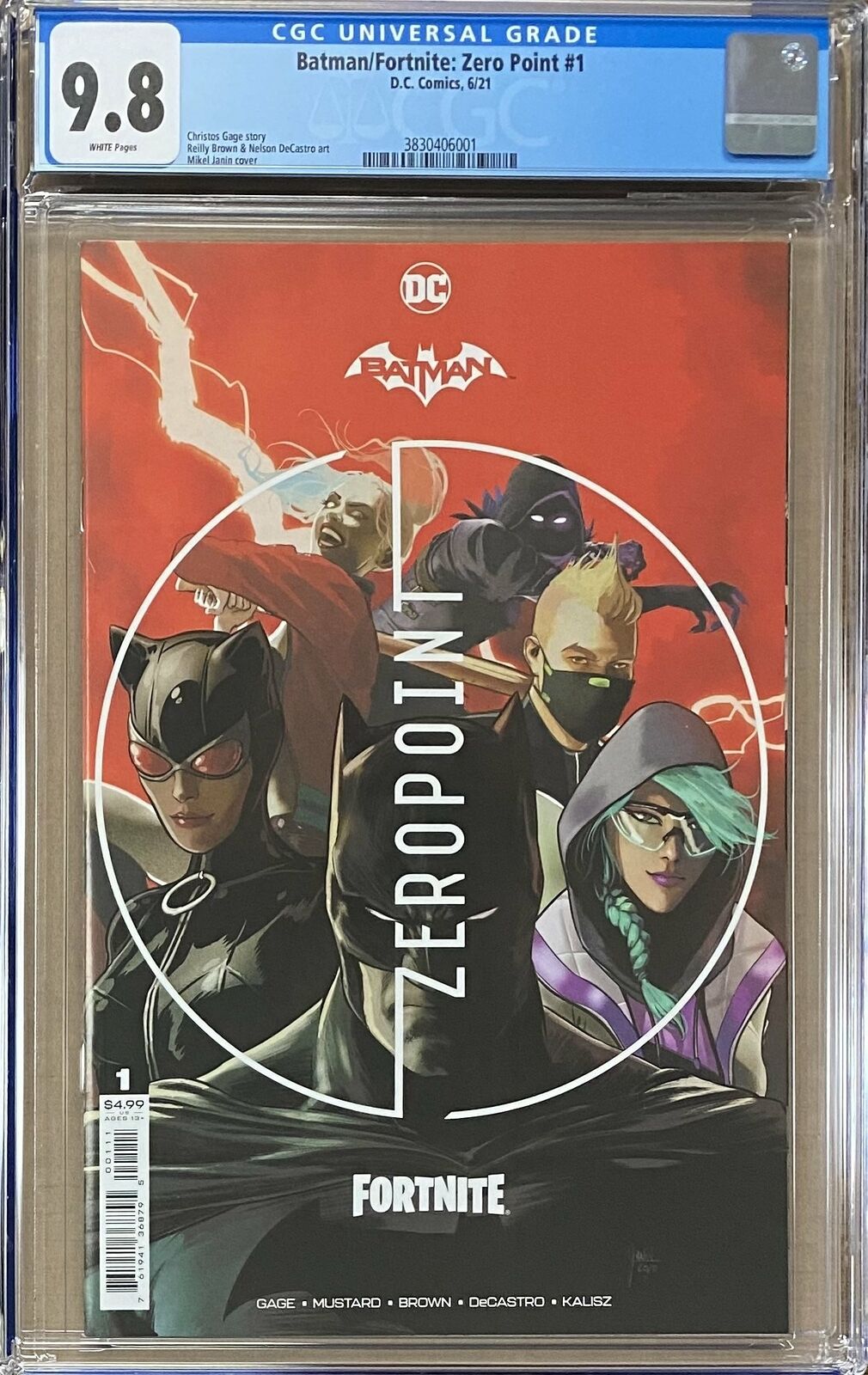 Batman/Fortnite: Zero Point #1 CGC 9.8