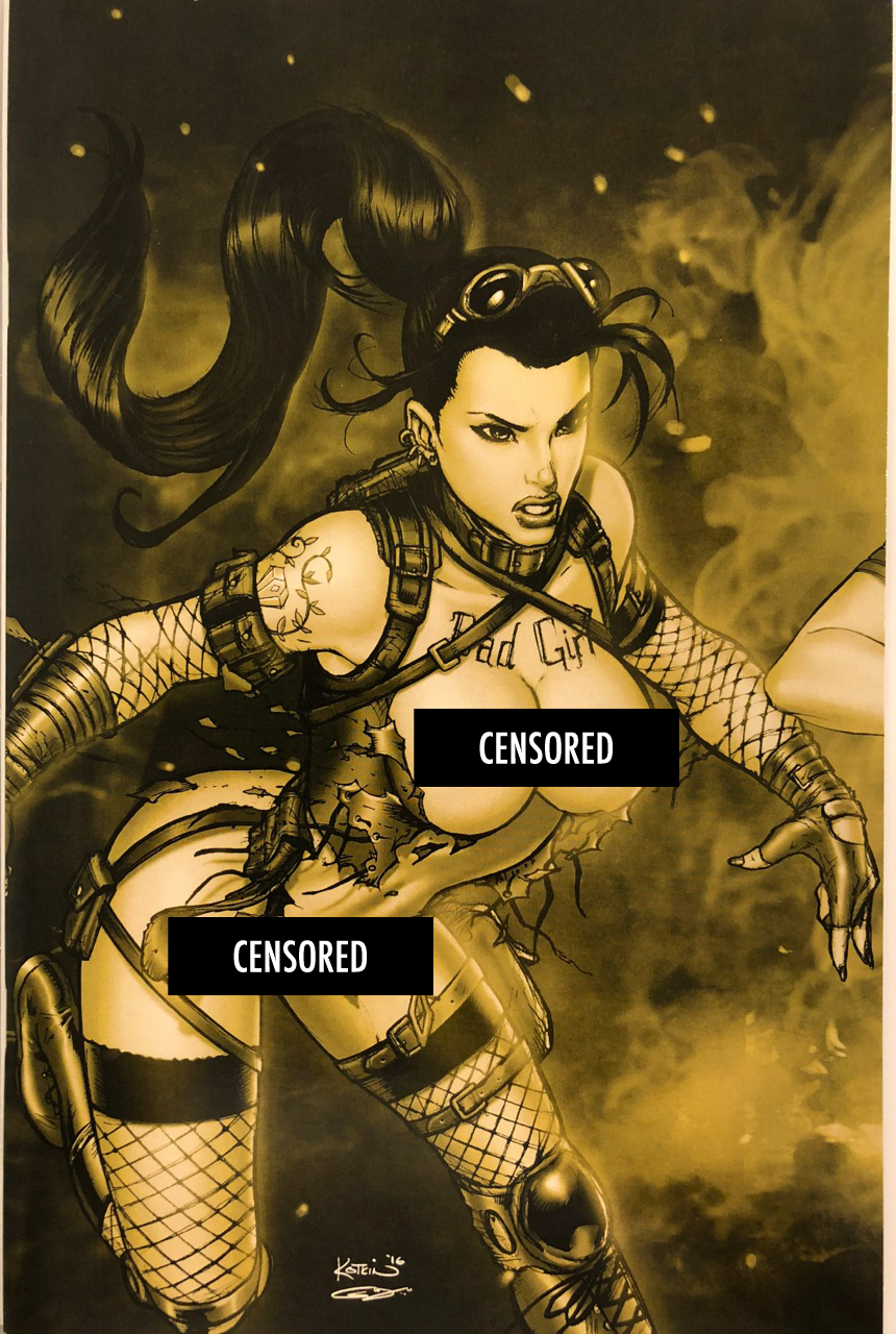 Notti & Nyce V2 #15 Kotkin NUDE CHASE GOLD Exclusive