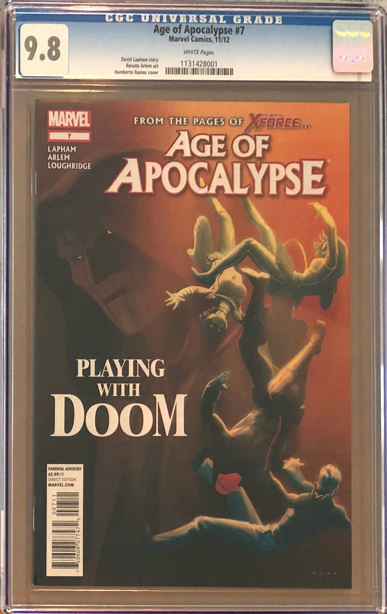 Age of Apocalypse #7 CGC 9.8