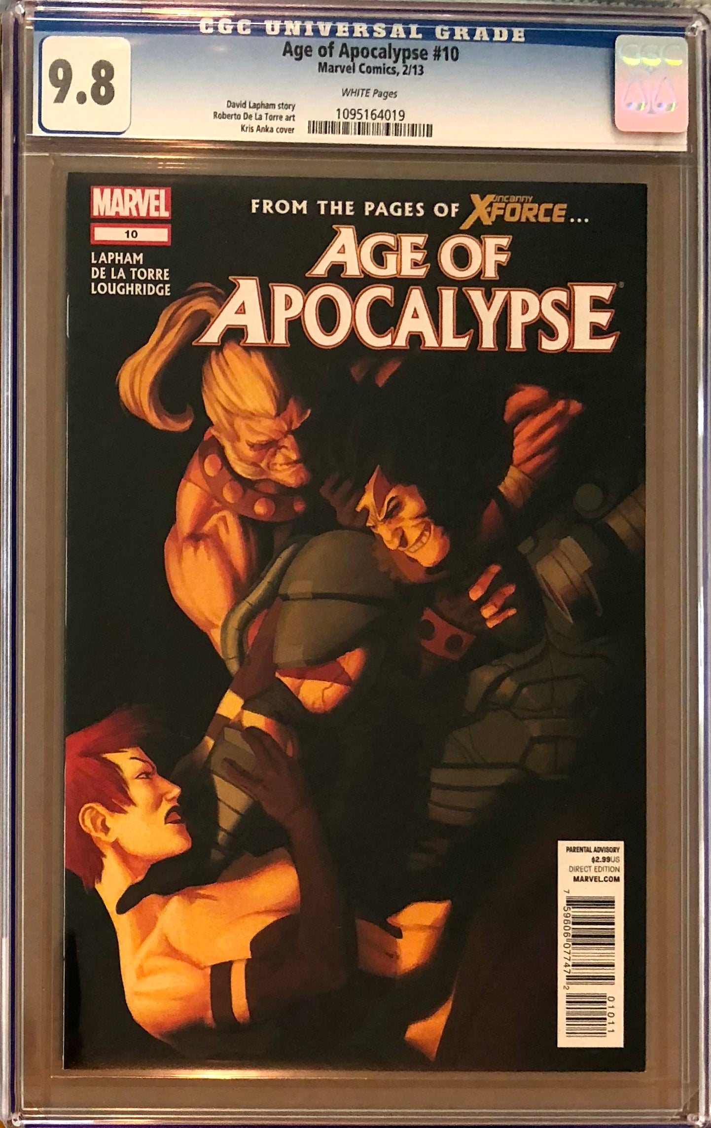 Age of Apocalypse #10 CGC 9.8
