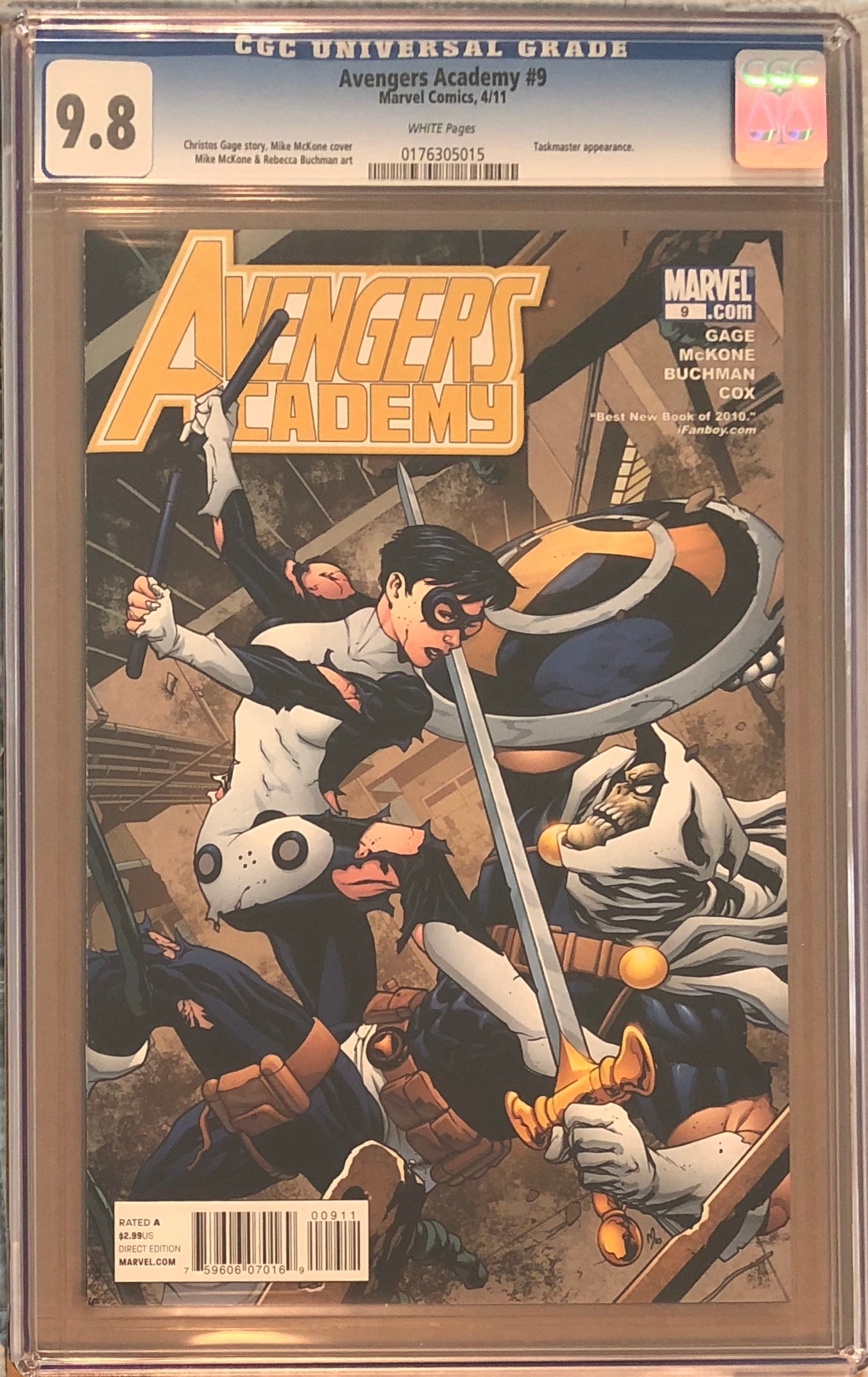 Avengers Academy #9 CGC 9.8