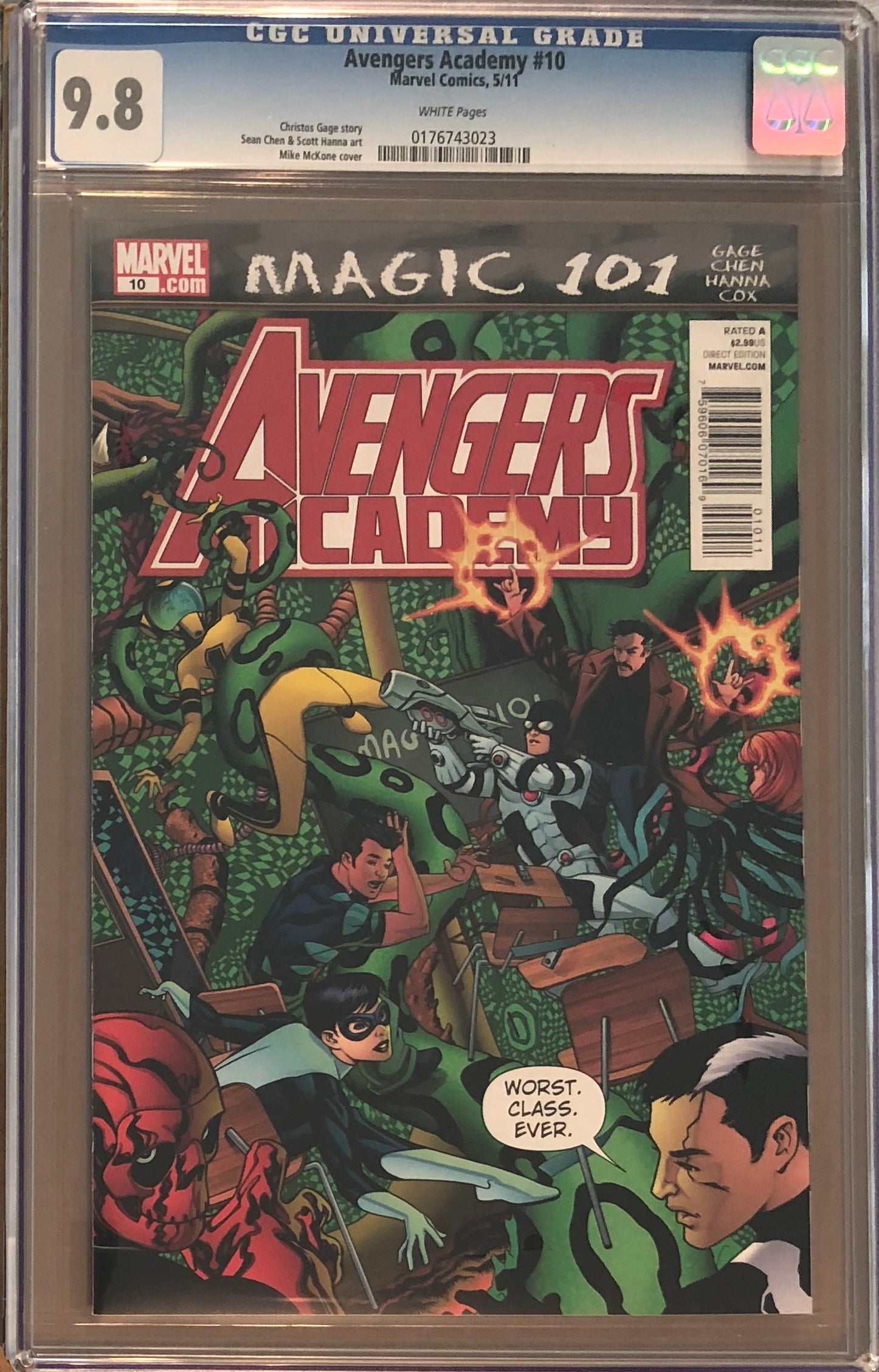 Avengers Academy #10 CGC 9.8