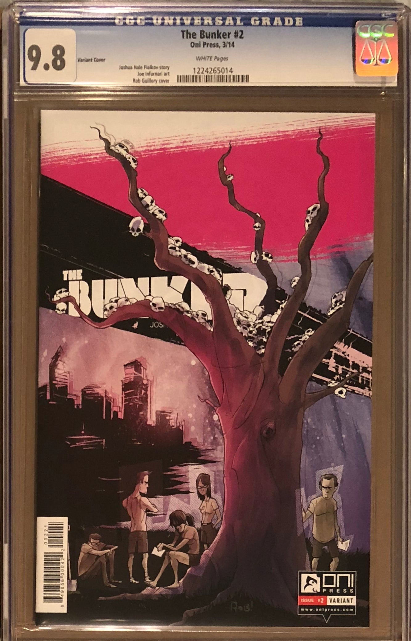The Bunker #2 ECCC Guiliory Variant CGC 9.8