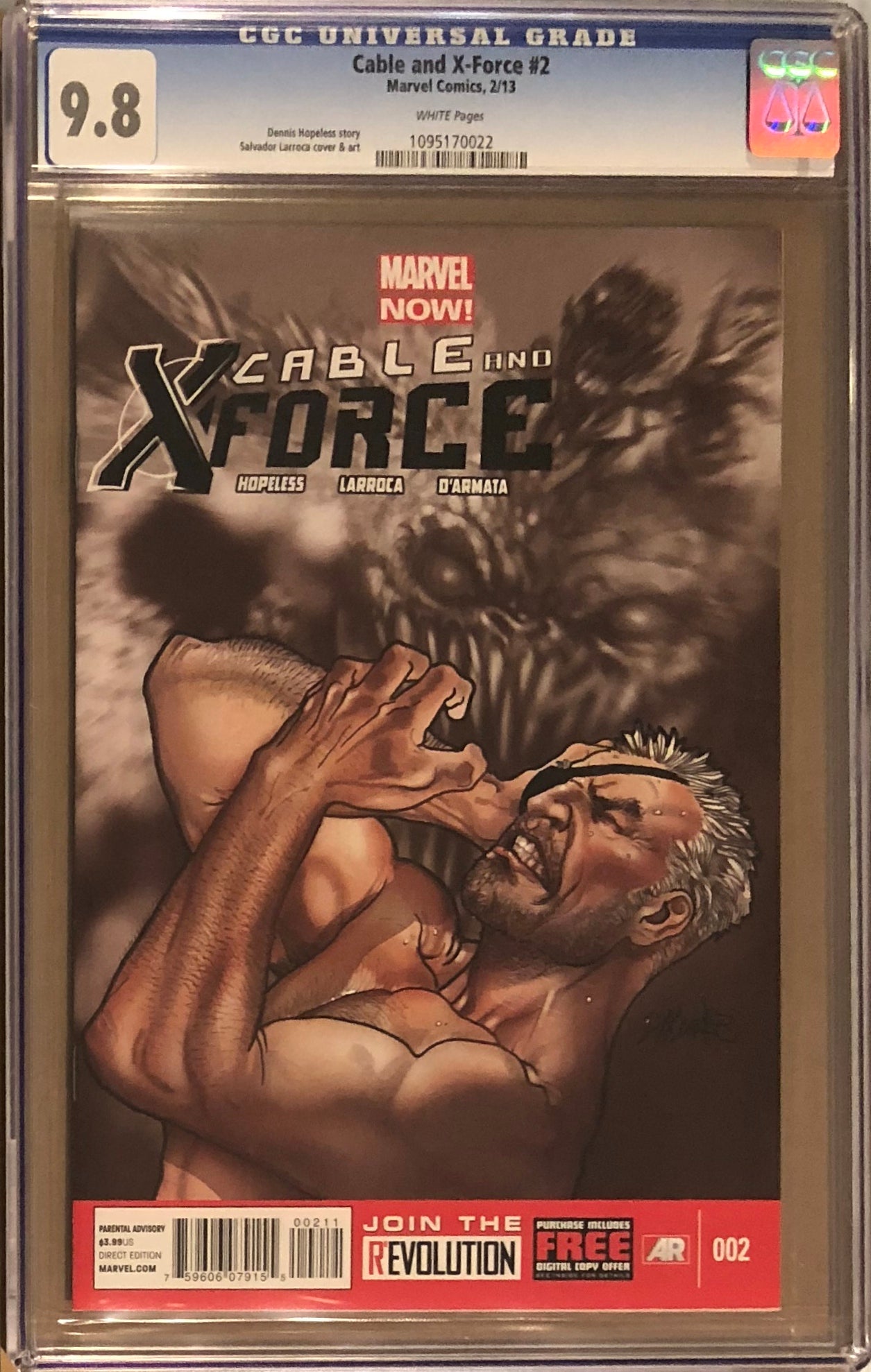 Cable and X-Force #2 CGC 9.8