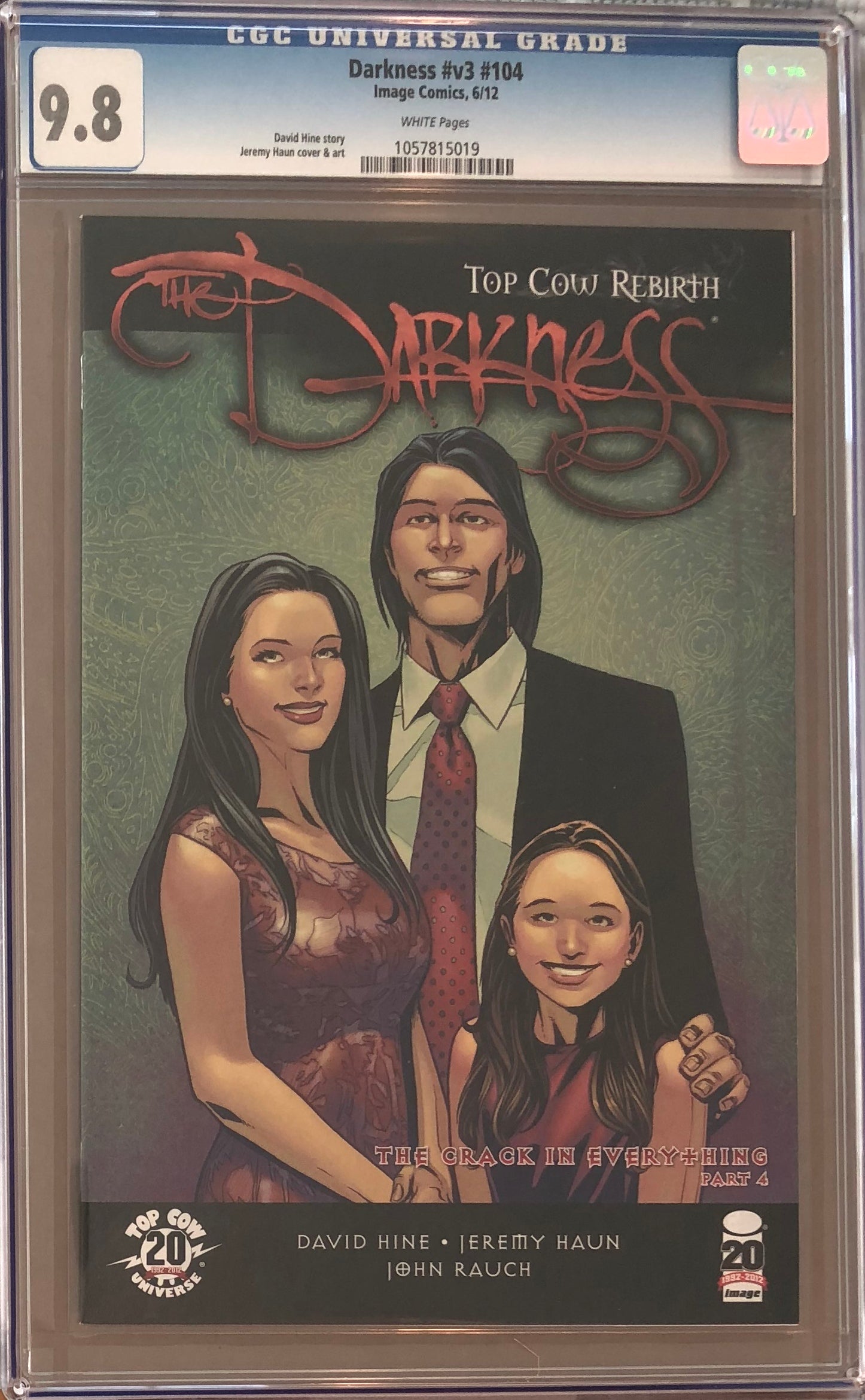 Darkness v3 #104 CGC 9.8