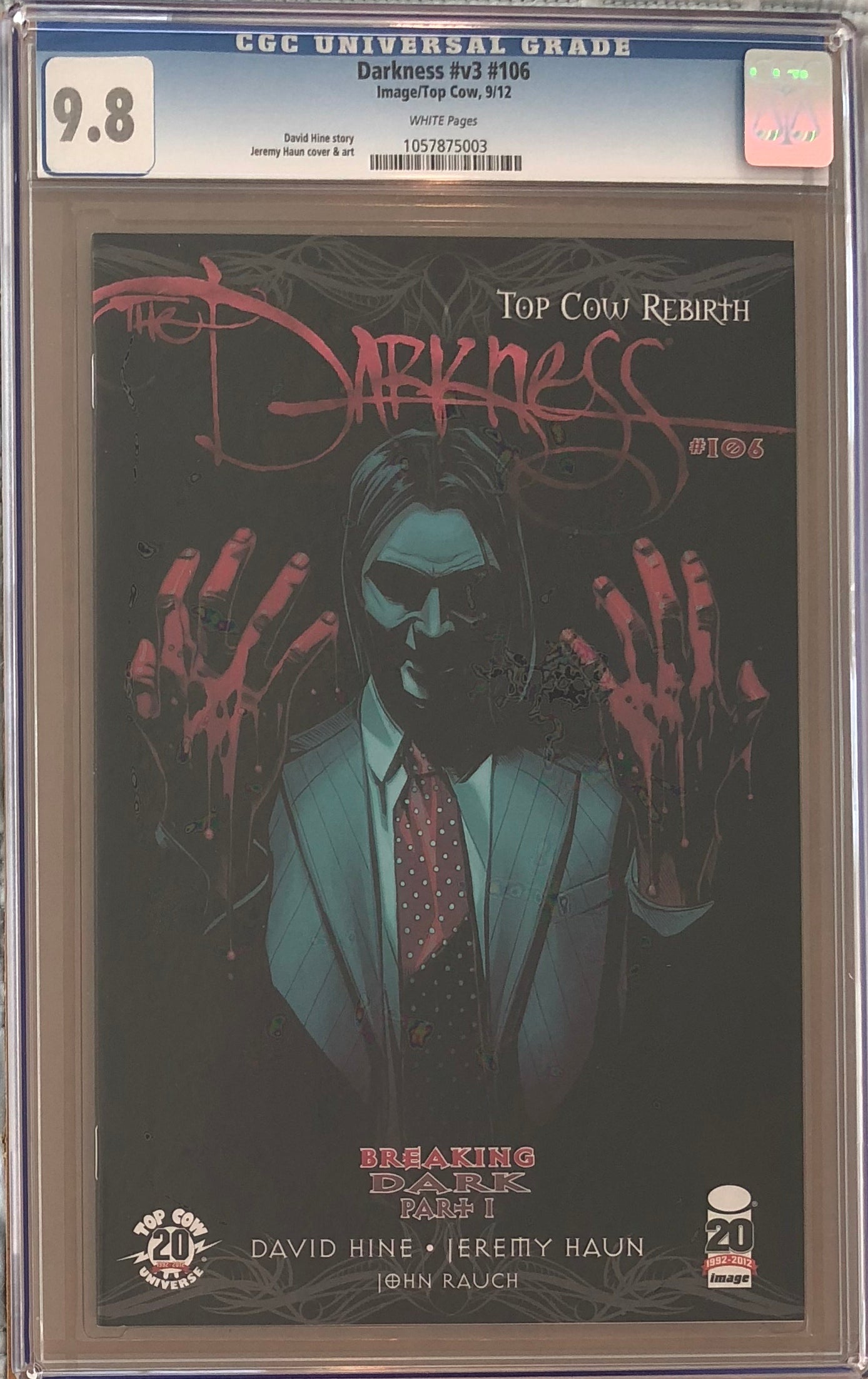 Darkness v3 #106 CGC 9.8