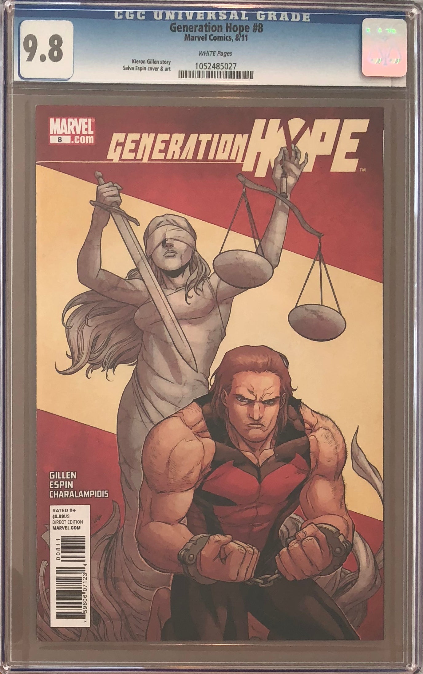 Generation Hope 8 CGC 9.8