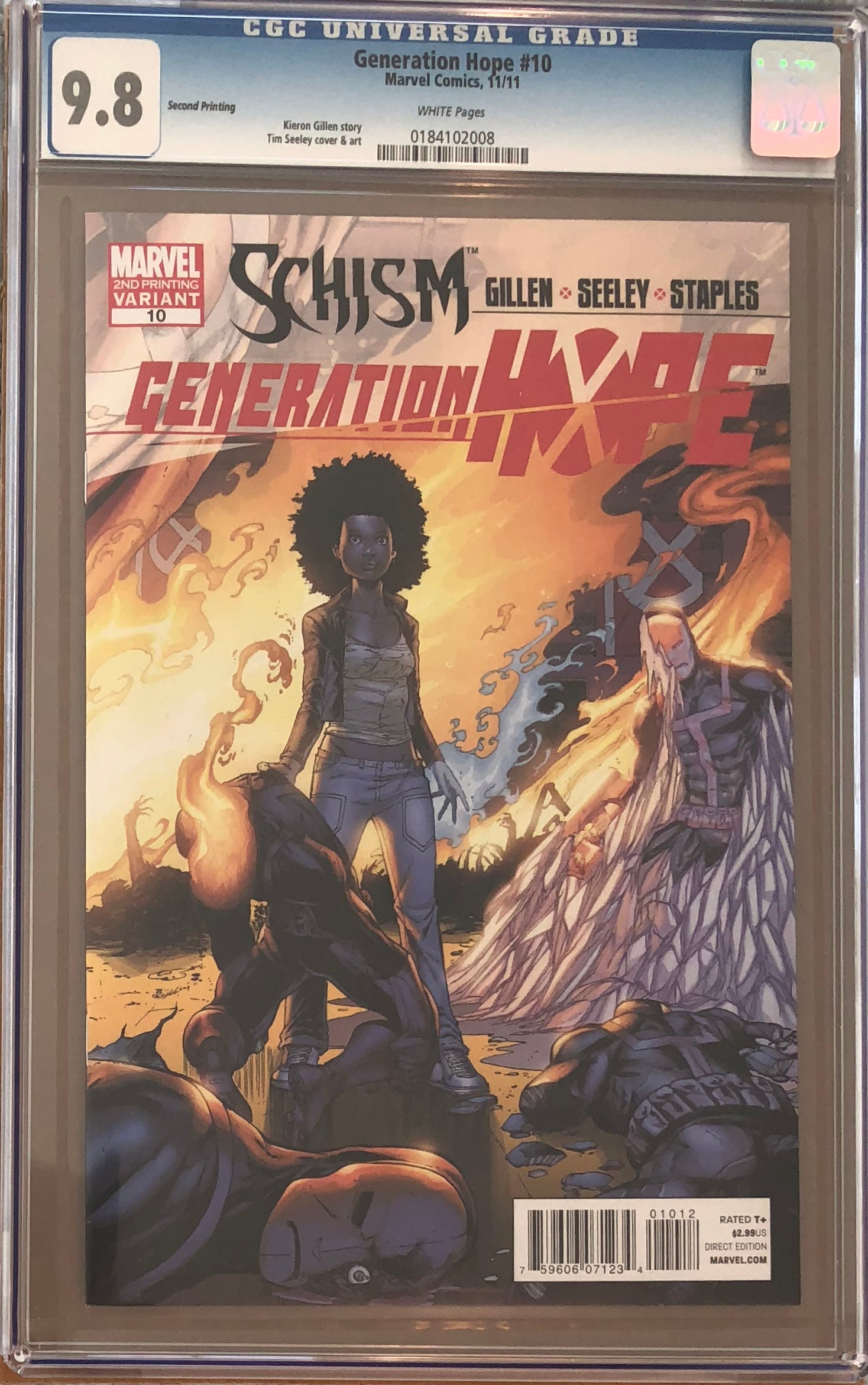 Generation Hope 10 Second Printing CGC 9.8