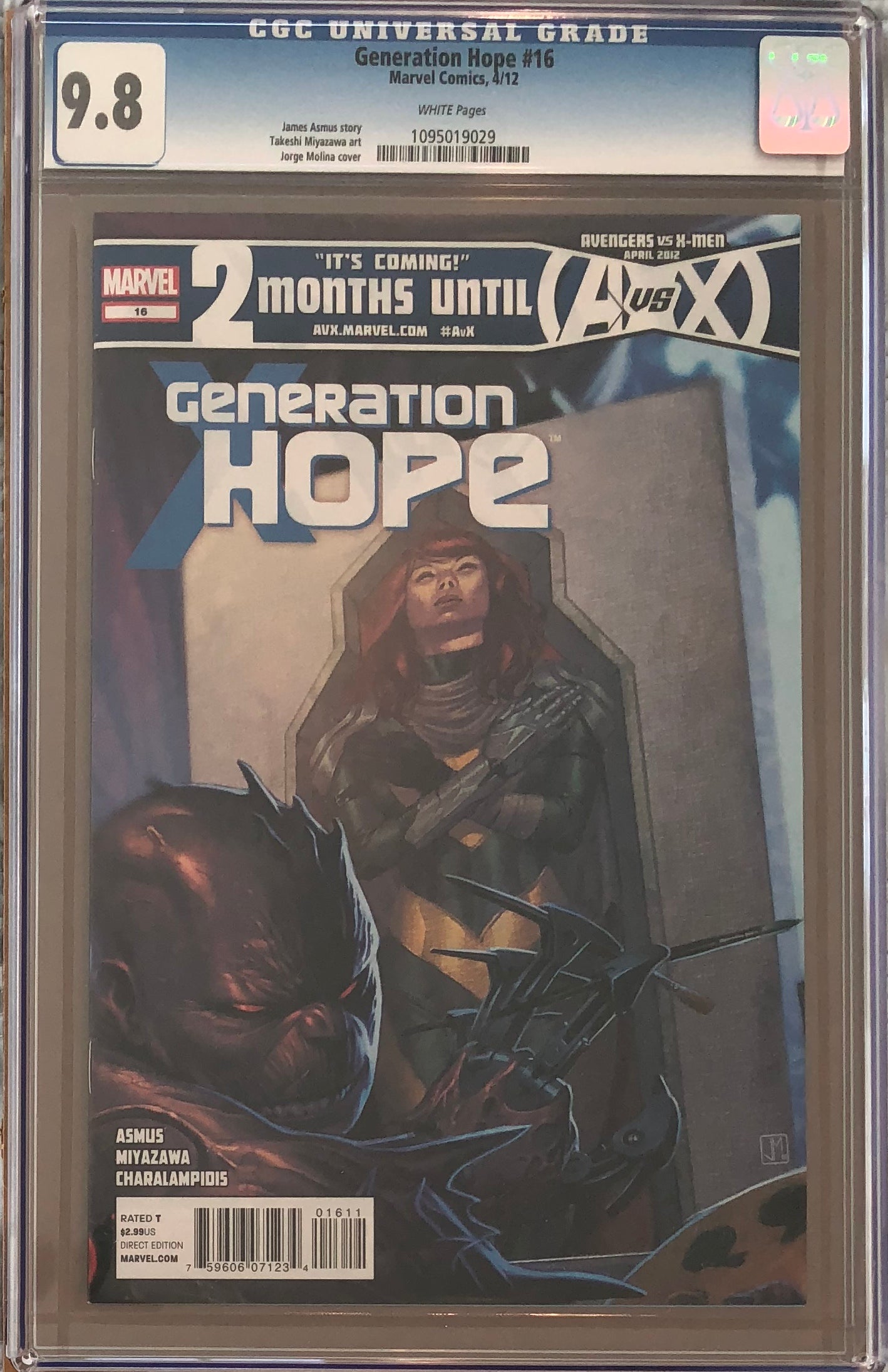 Generation Hope 16 CGC 9.8