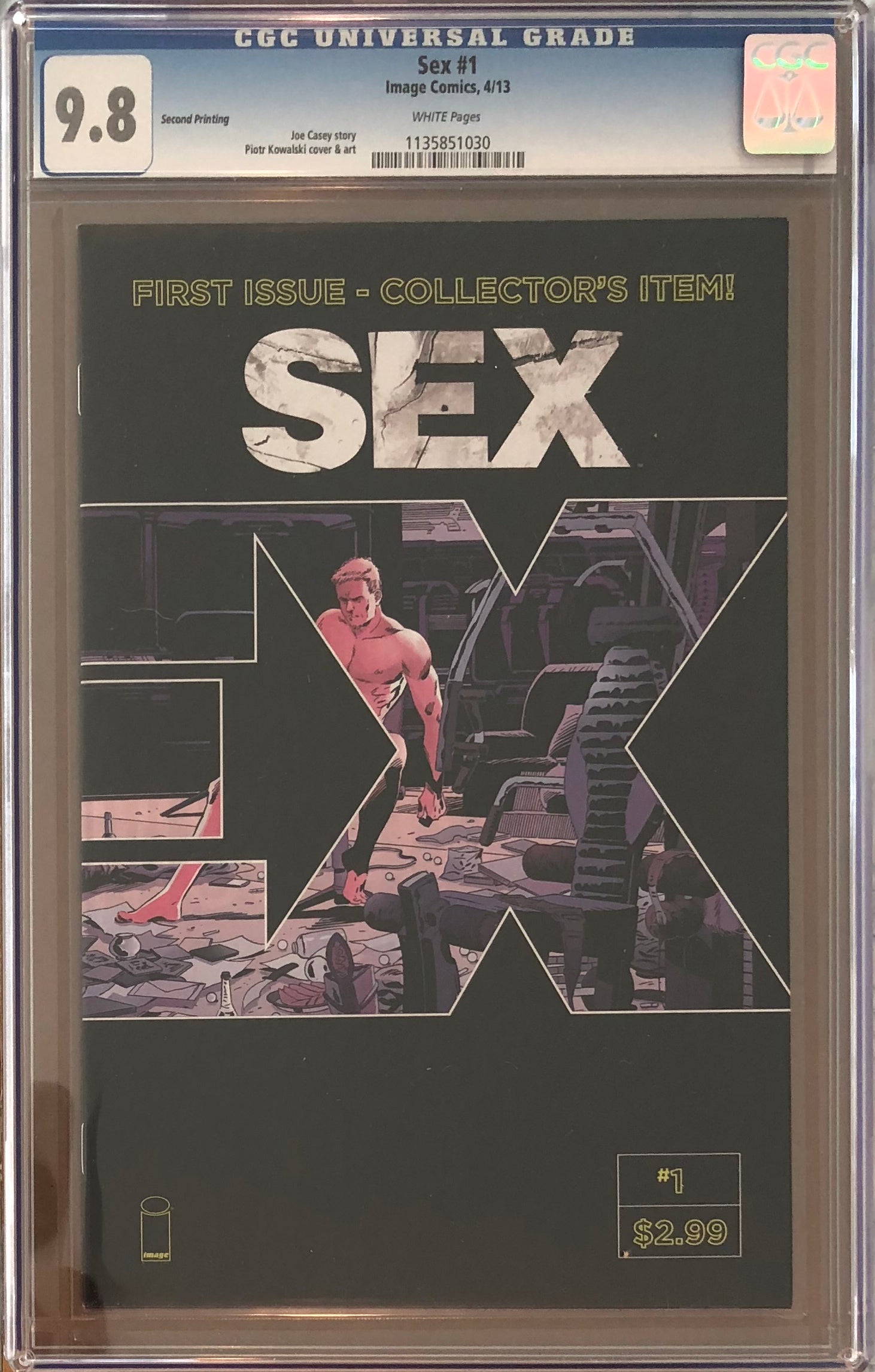 SEX #1 Second Printing CGC 9.8