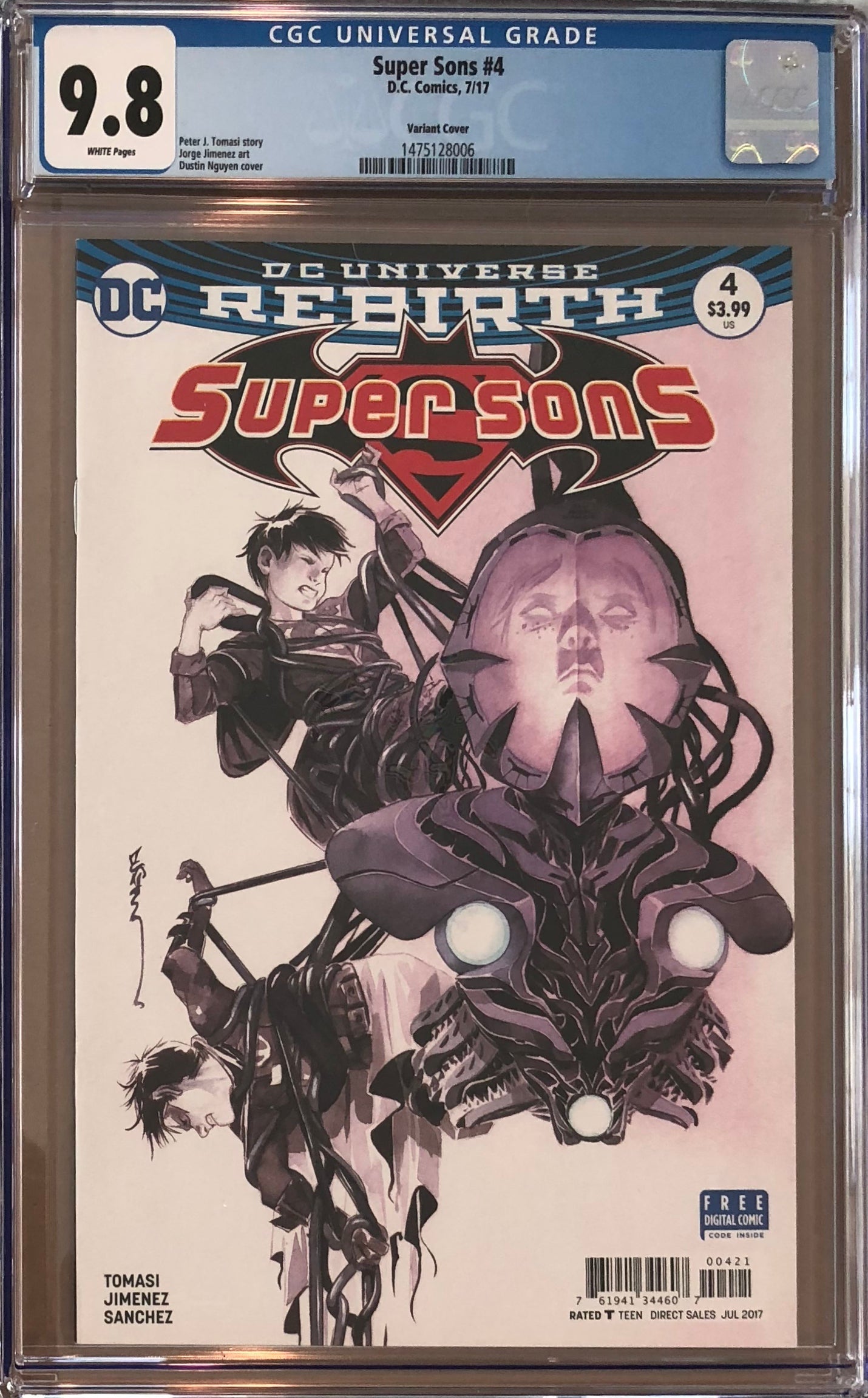 Super Sons #4 Variant CGC 9.8