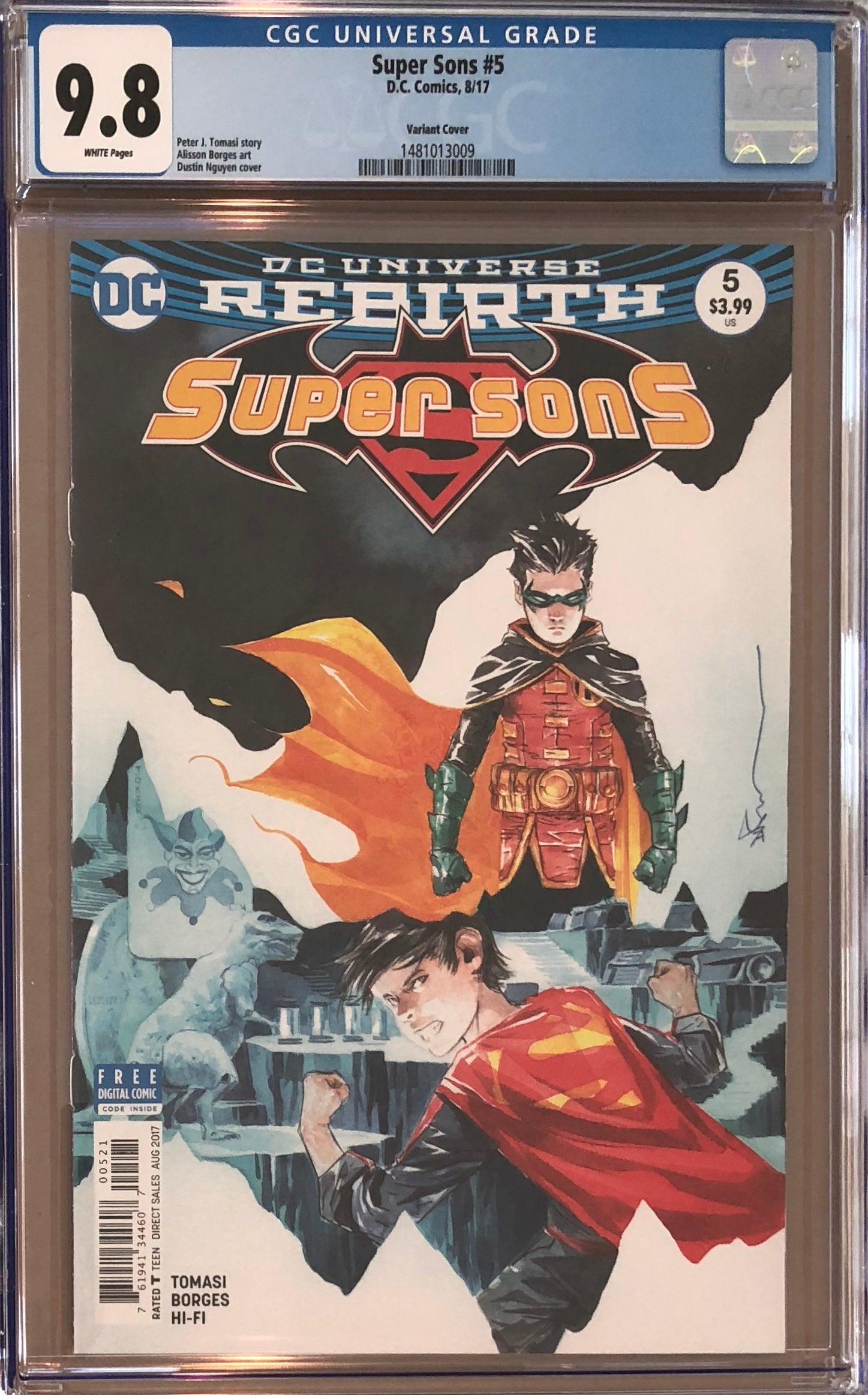 Super Sons #5 Variant CGC 9.8