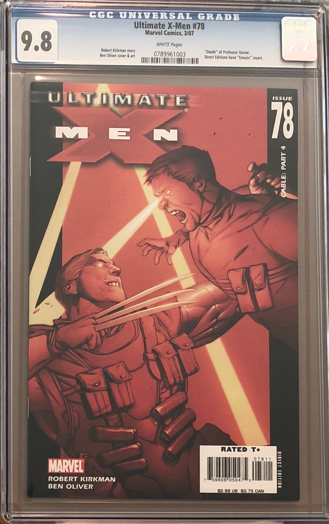 Ultimate X-Men #78 CGC 9.8