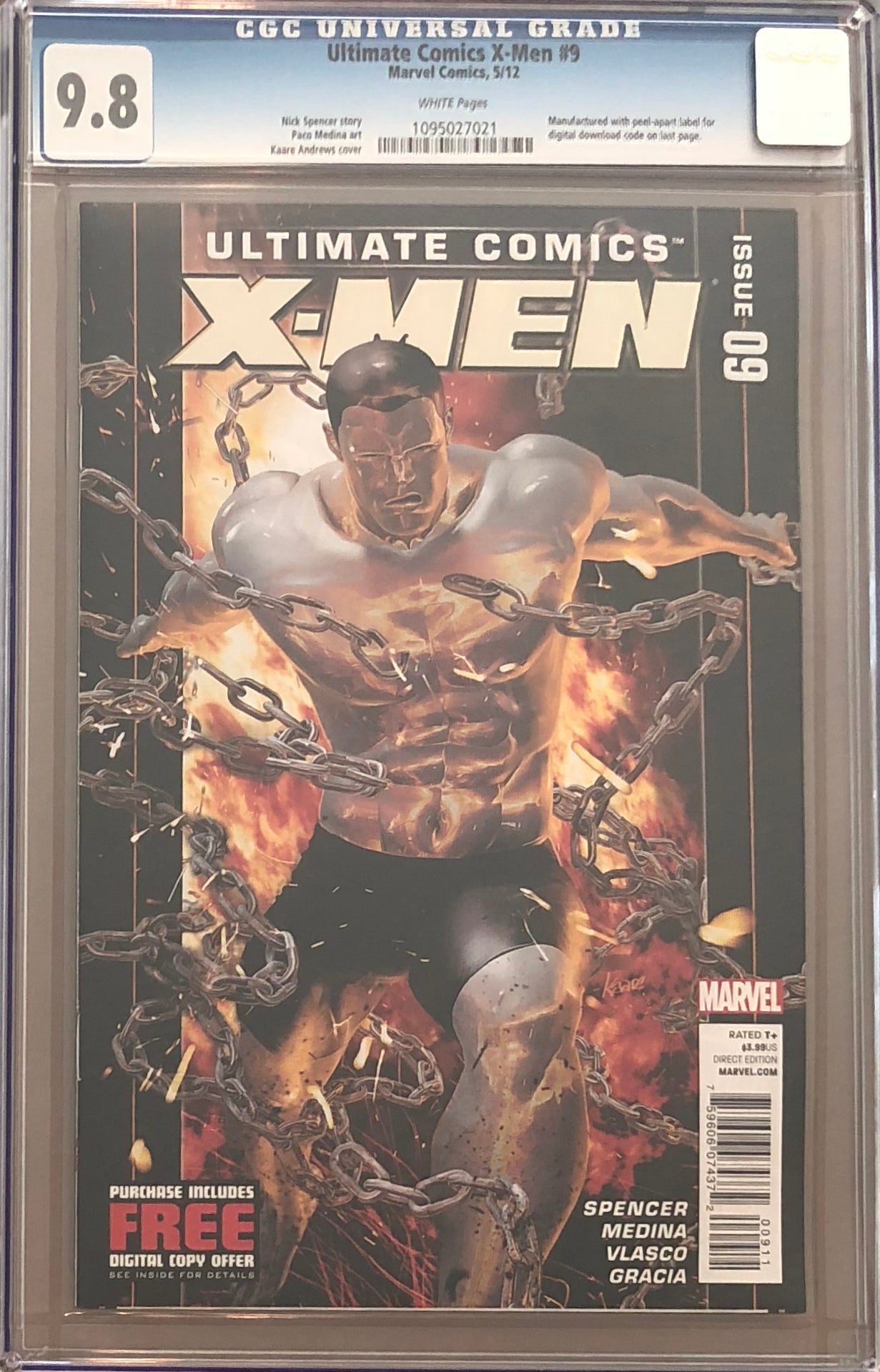 Ultimate Comics X-Men #9 CGC 9.8