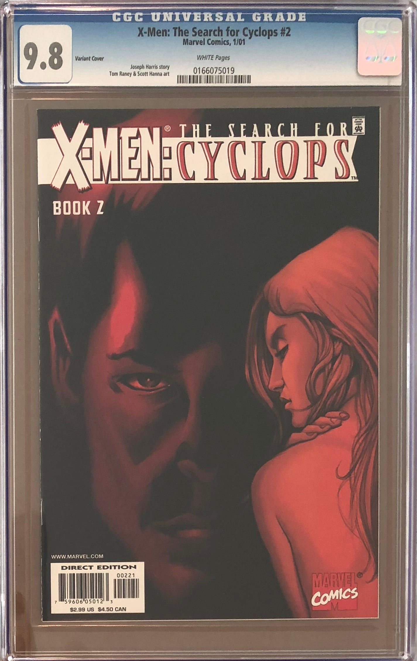 X-Men: The Search for Cyclops #2 Variant CGC 9.8