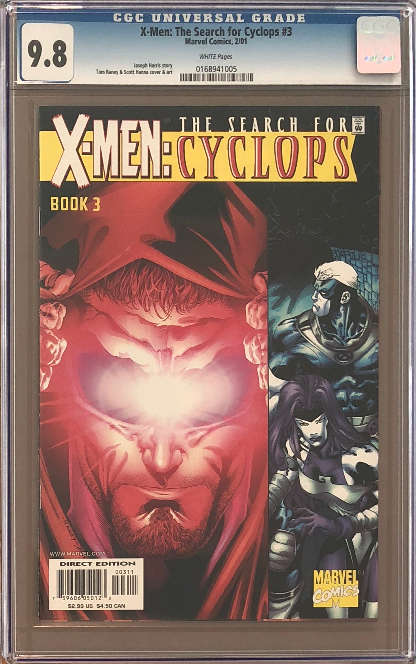 X-Men: The Search for Cyclops #3 CGC 9.8
