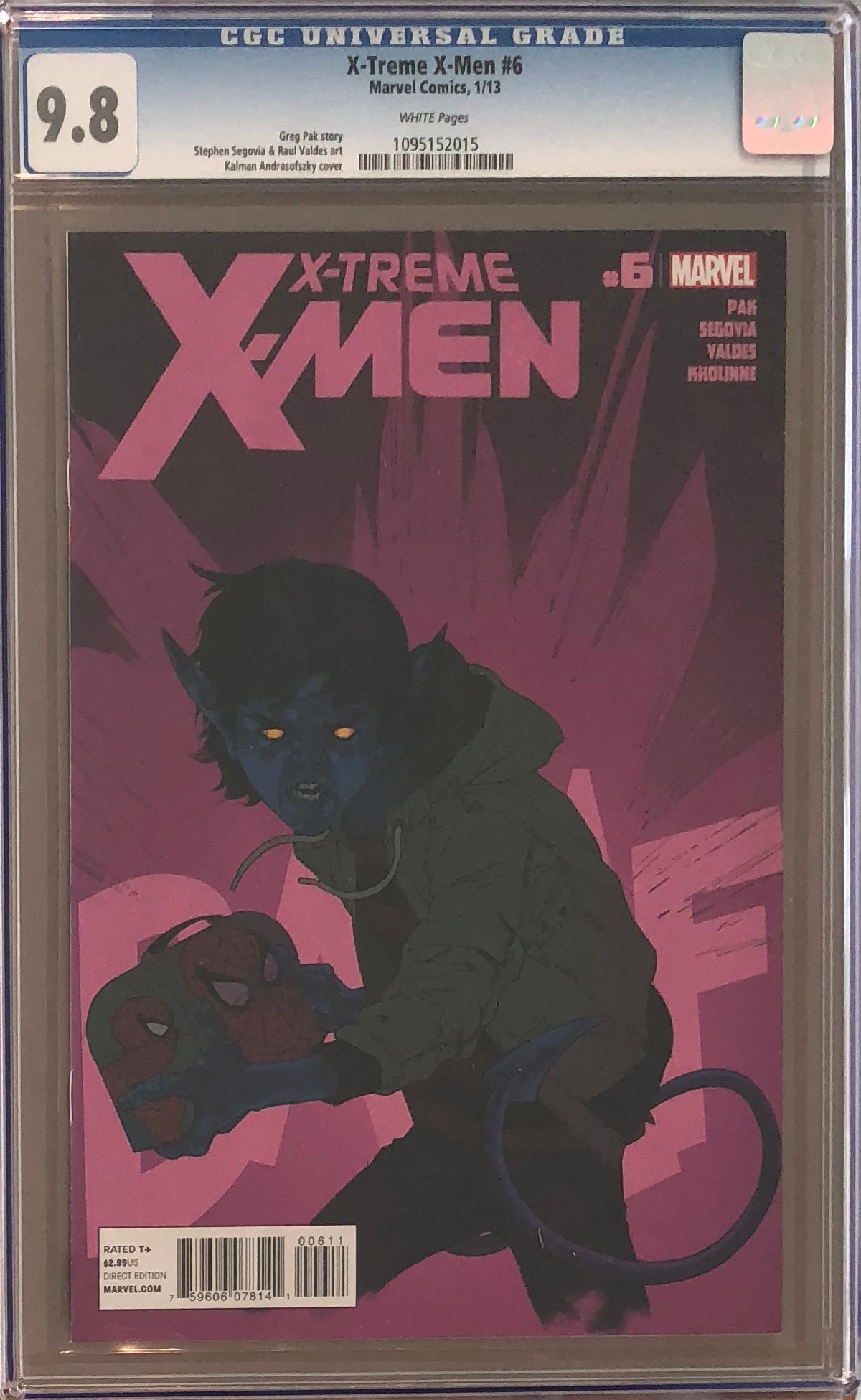 X-Treme X-Men #6 CGC 9.8