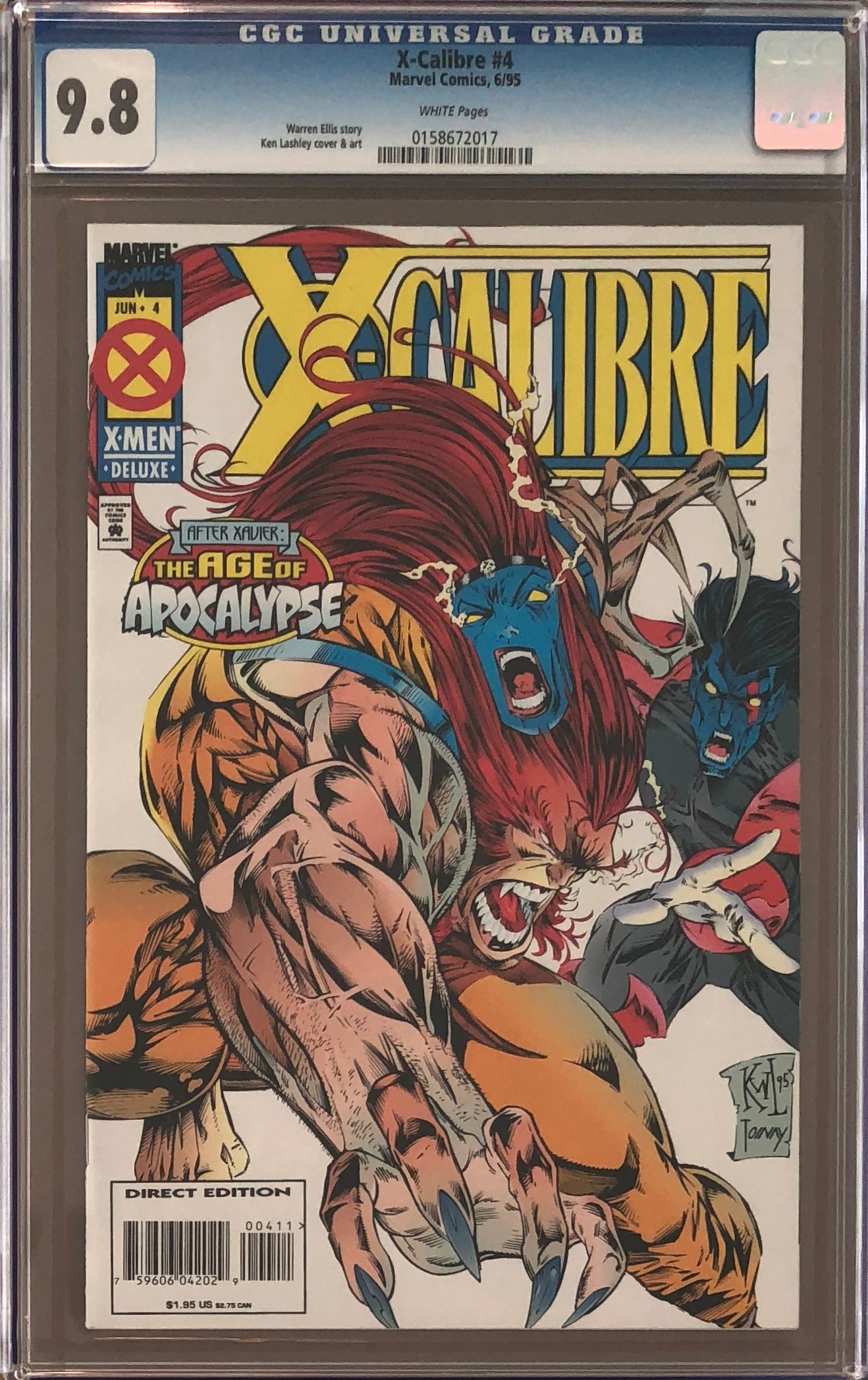 X-Calibre #4 CGC 9.8