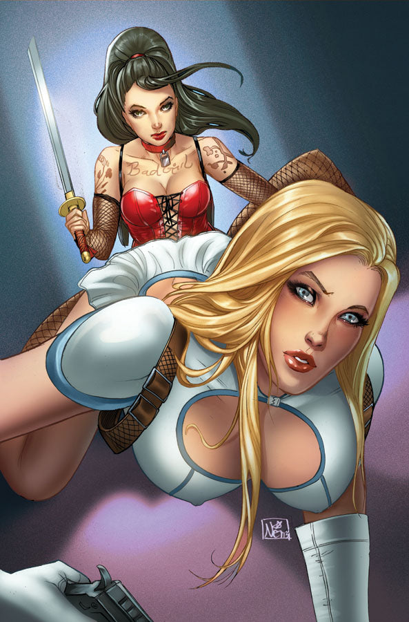 Notti & Nyce #5 BeachBum Comics "Spank Me" Nice Exclusive