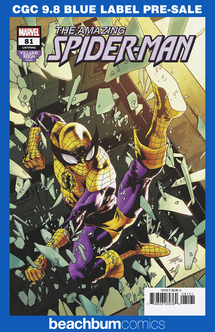 Amazing Spider-Man #81 Asrar Variant CGC 9.8
