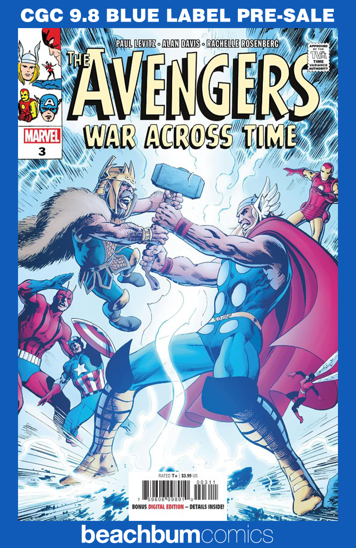 Avengers: War Across Time #3 CGC 9.8