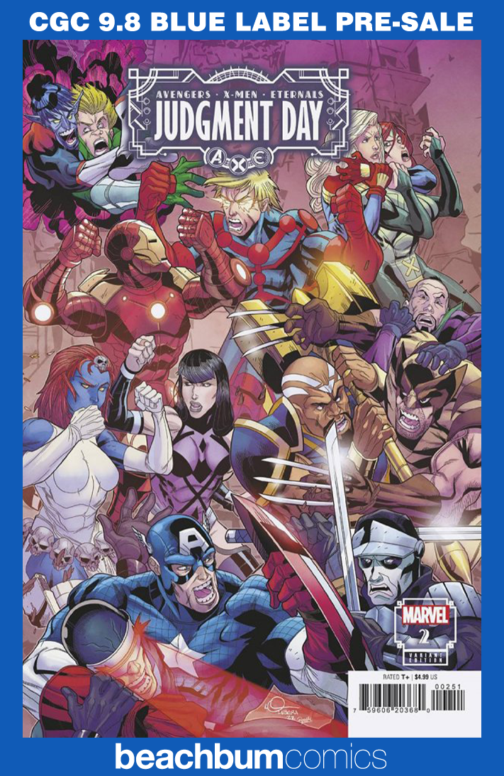 A.X.E.: Judgment Day #2 Lubera Variant CGC 9.8