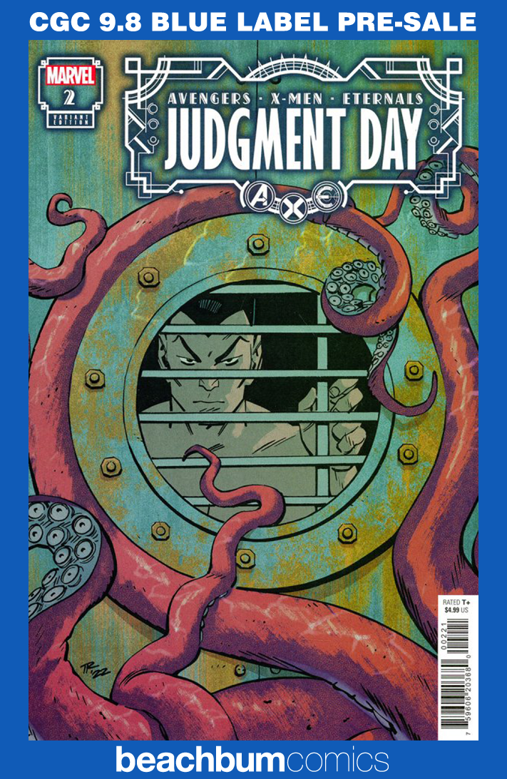 A.X.E.: Judgment Day #2 Reilly Variant CGC 9.8