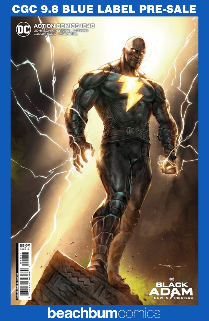 Action Comics #1048 Tao Black Adam Variant CGC 9.8