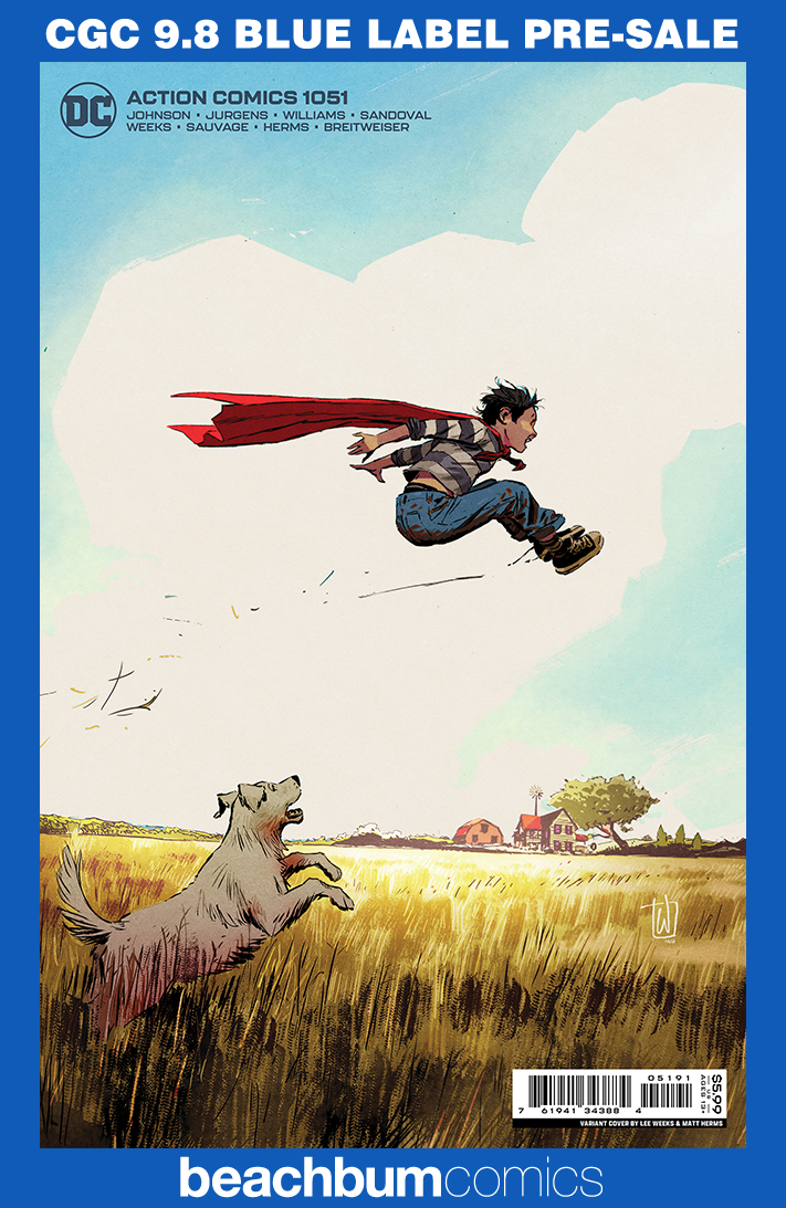 Action Comics #1051 - Cover G - Weeks CGC 9.8