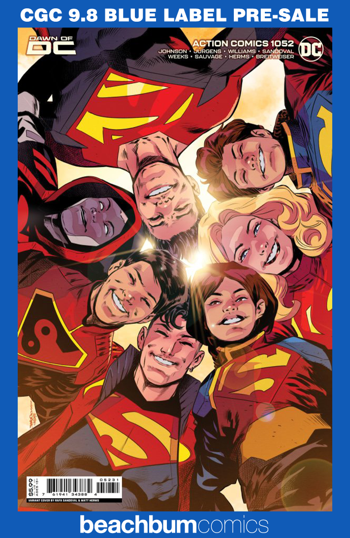 Action Comics #1052 Sandoval Variant CGC 9.8