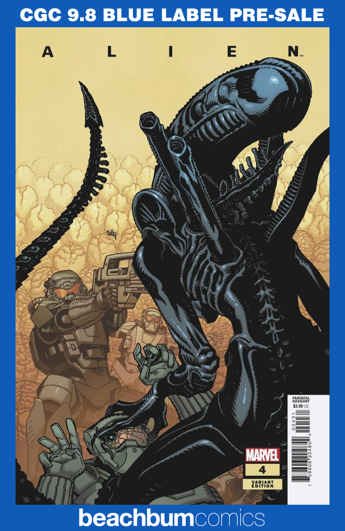 Alien #4 Hamner Variant CGC 9.8
