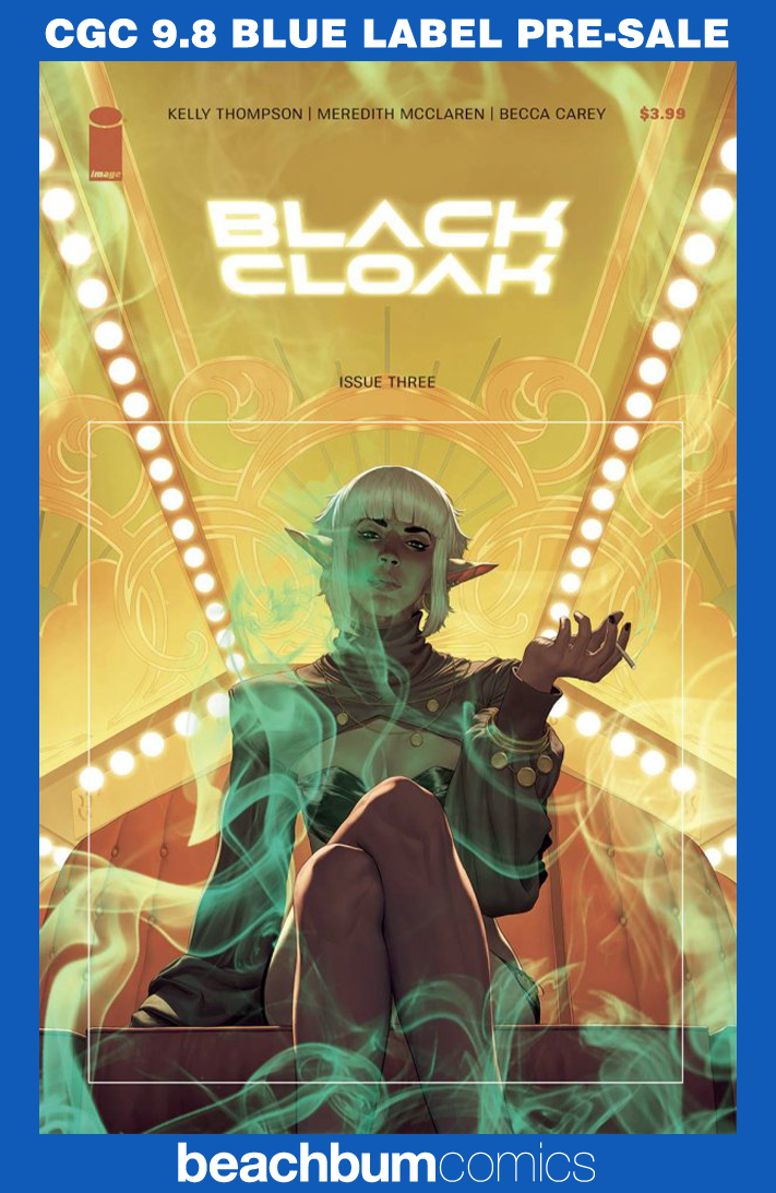 Black Cloak #3 Variant CGC 9.8