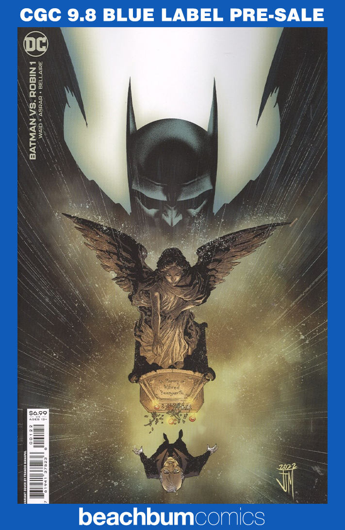 Batman vs. Robin #1 Manapul Variant CGC 9.8
