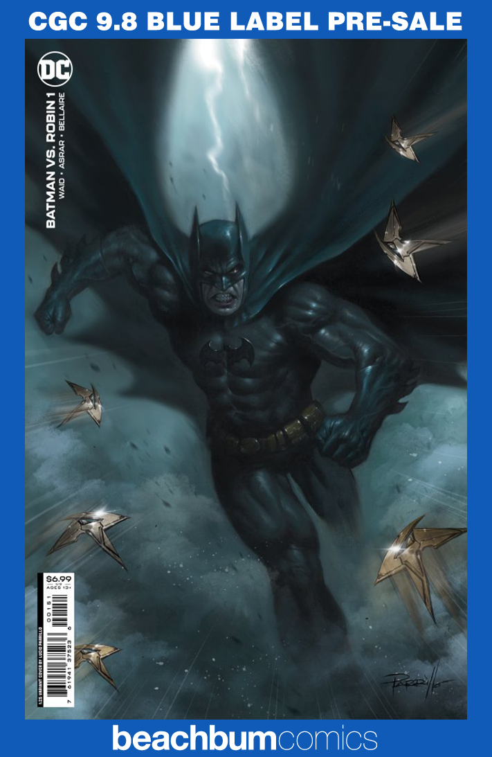Batman vs. Robin #1 Parrillo 1:25 Retailer Incentive Variant CGC 9.8