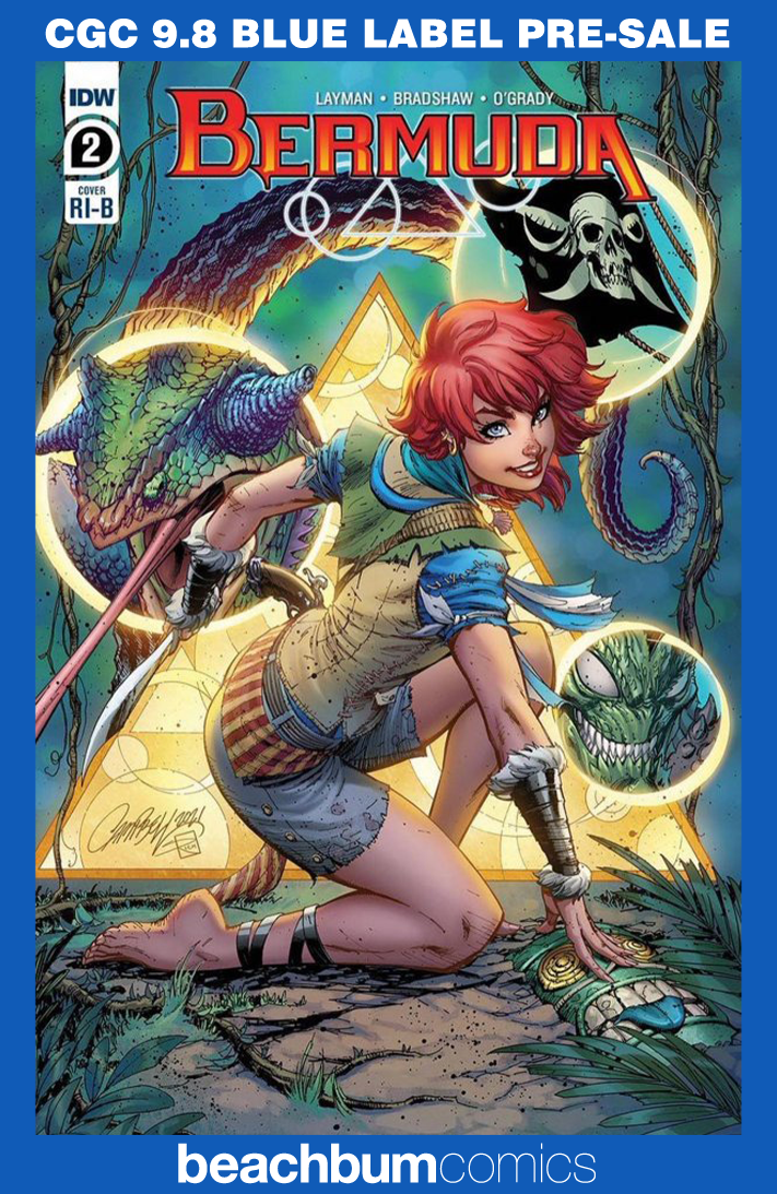 Bermuda #2 Campbell 1:25 Retailer Incentive Variant CGC 9.8