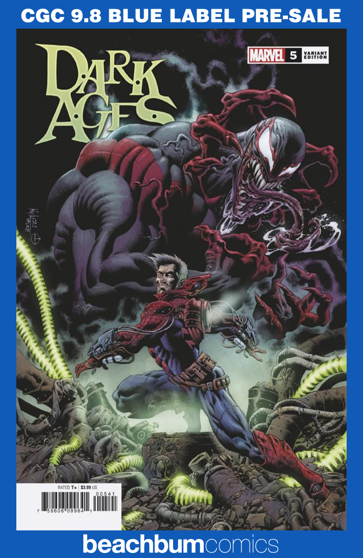 Dark Ages #5 Hotz 1:25 Retailer Incentive Variant CGC 9.8