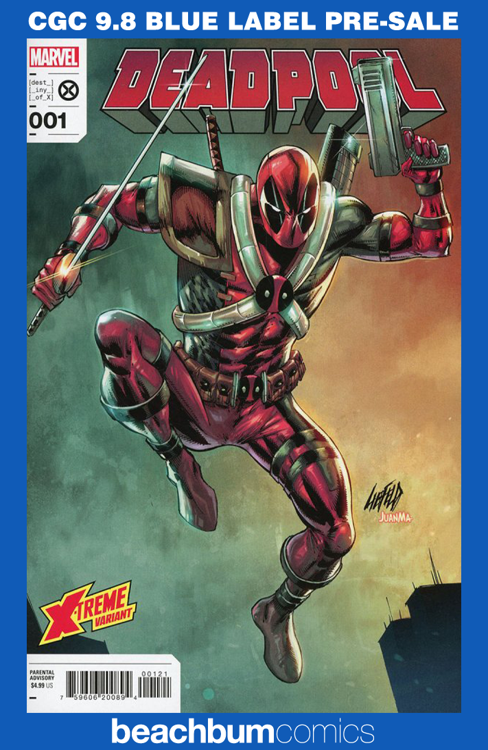 Deadpool #1 Liefeld Variant CGC 9.8