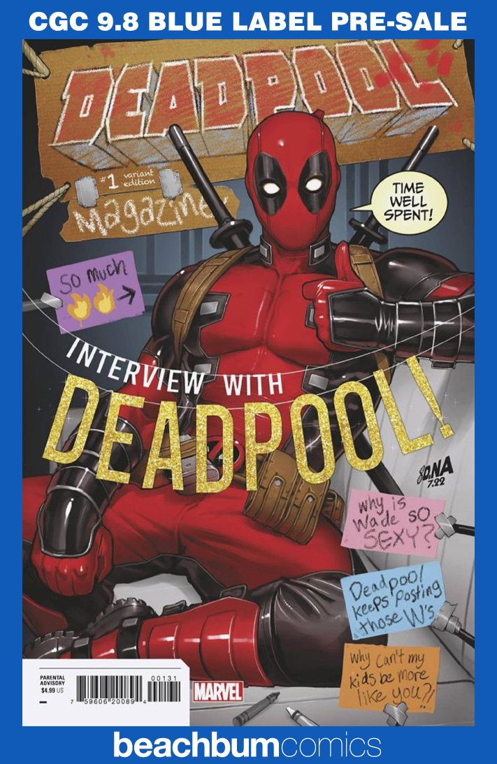 Deadpool #1 Nakayama Variant CGC 9.8