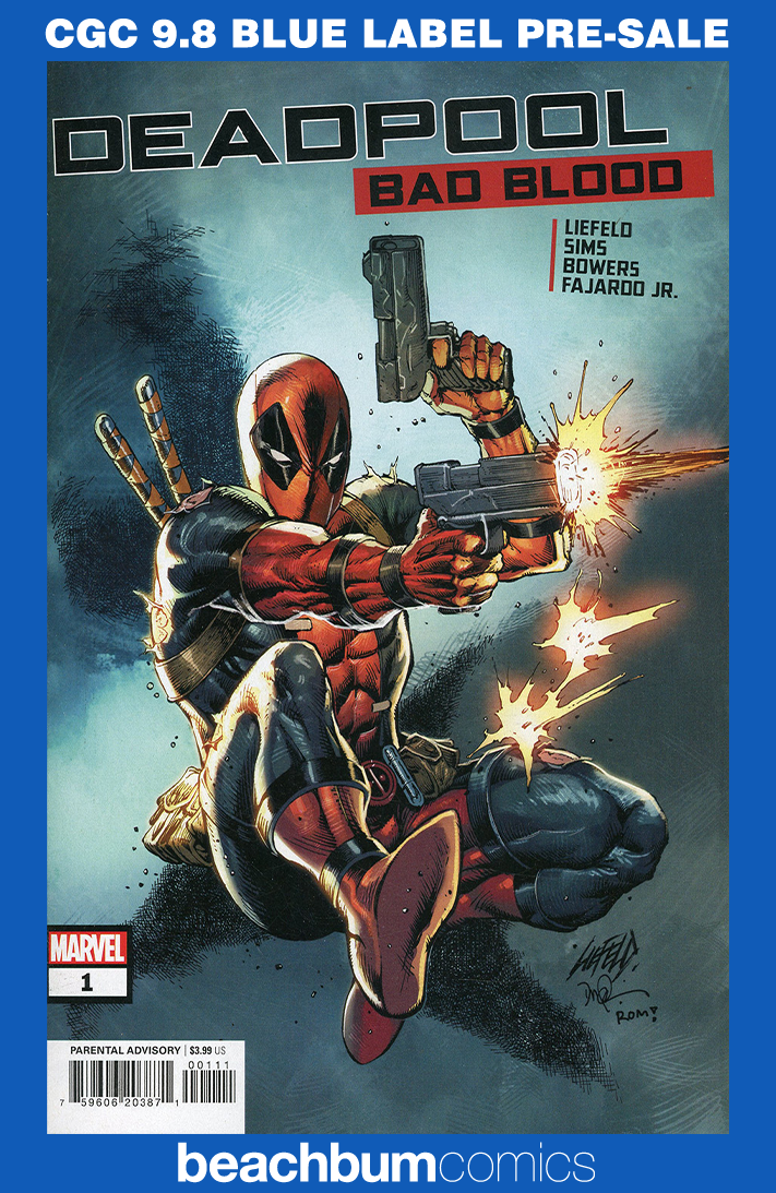 Deadpool: Bad Blood #1 CGC 9.8