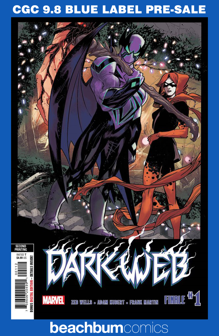 Dark Web: Finale #1 Second Printing CGC 9.8